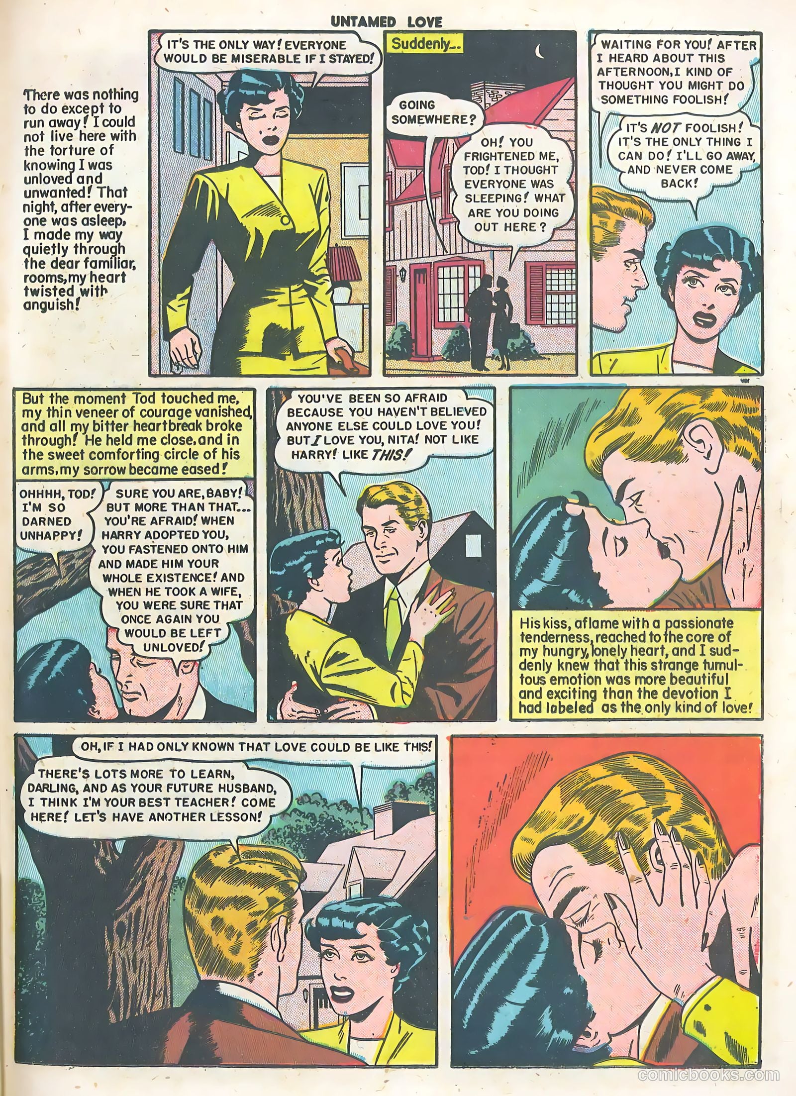 Untamed Love #4 (1950) — page 25 of 36
