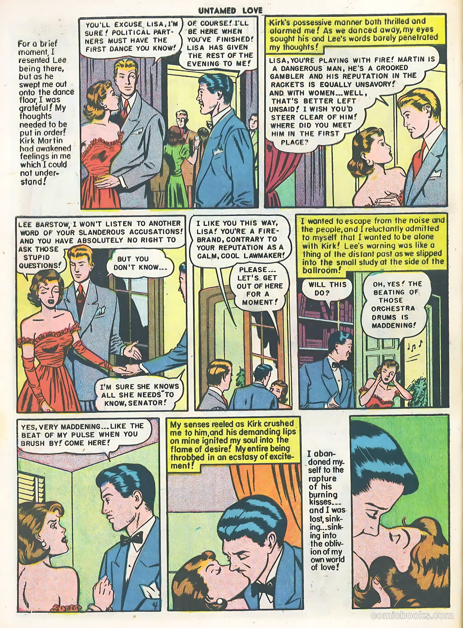 Untamed Love #4 (1950) — page 30 of 36
