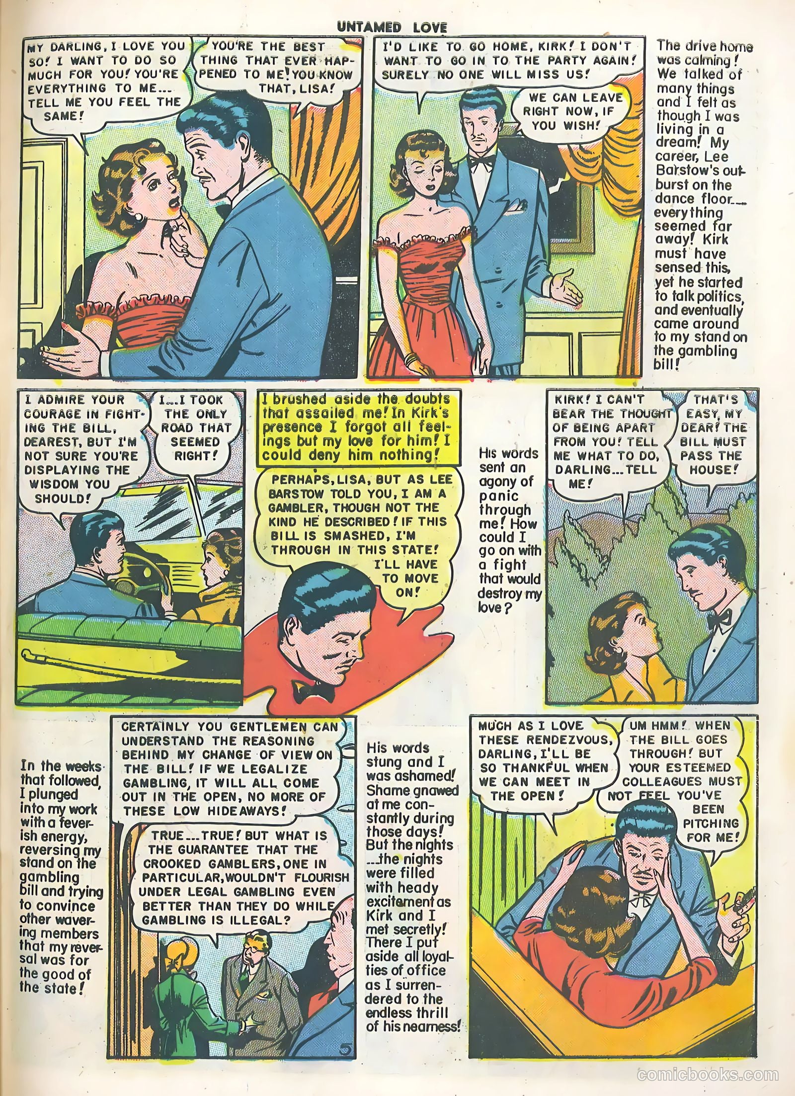 Untamed Love #4 (1950) — page 31 of 36