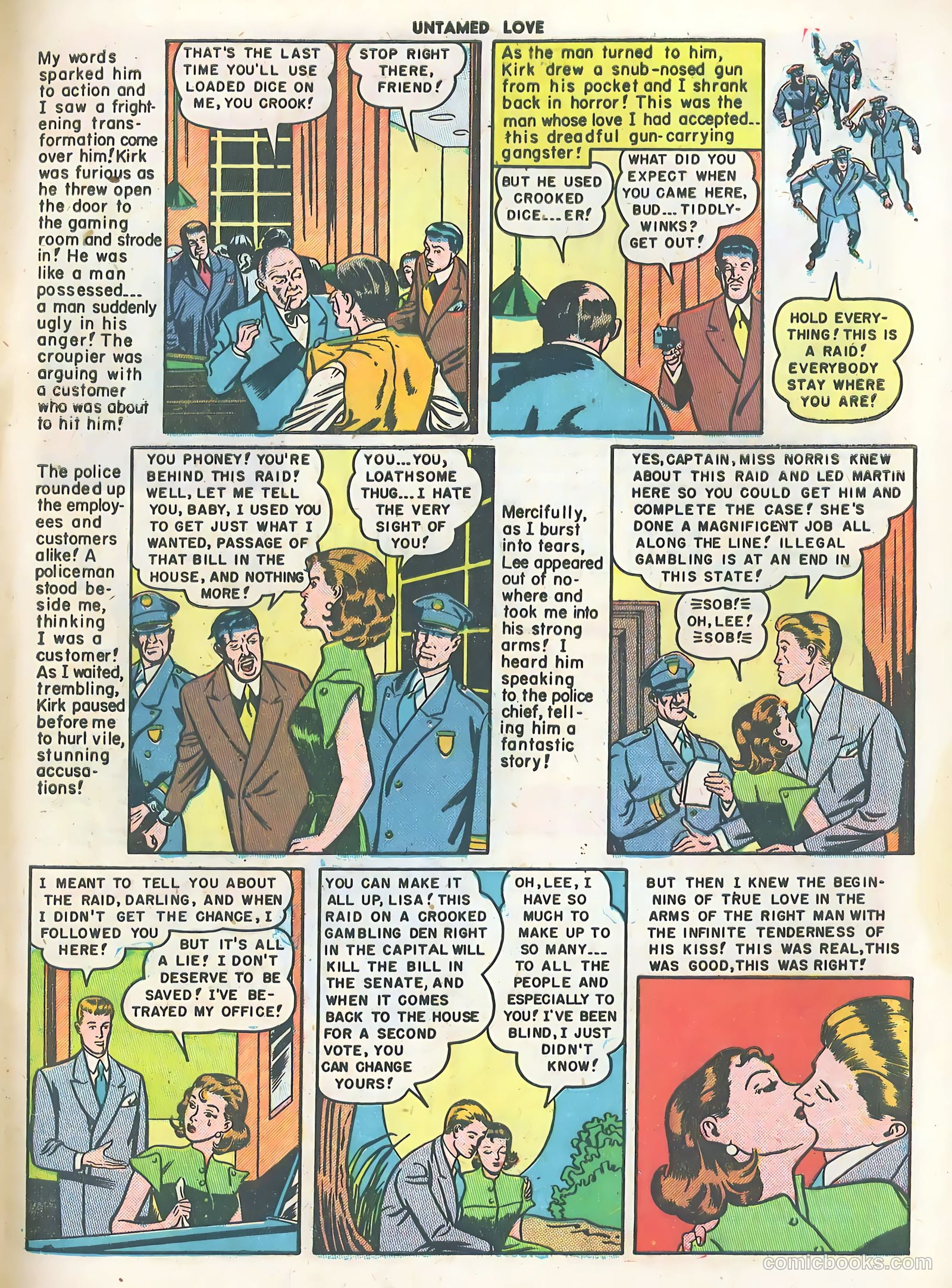 Untamed Love #4 (1950) — page 33 of 36