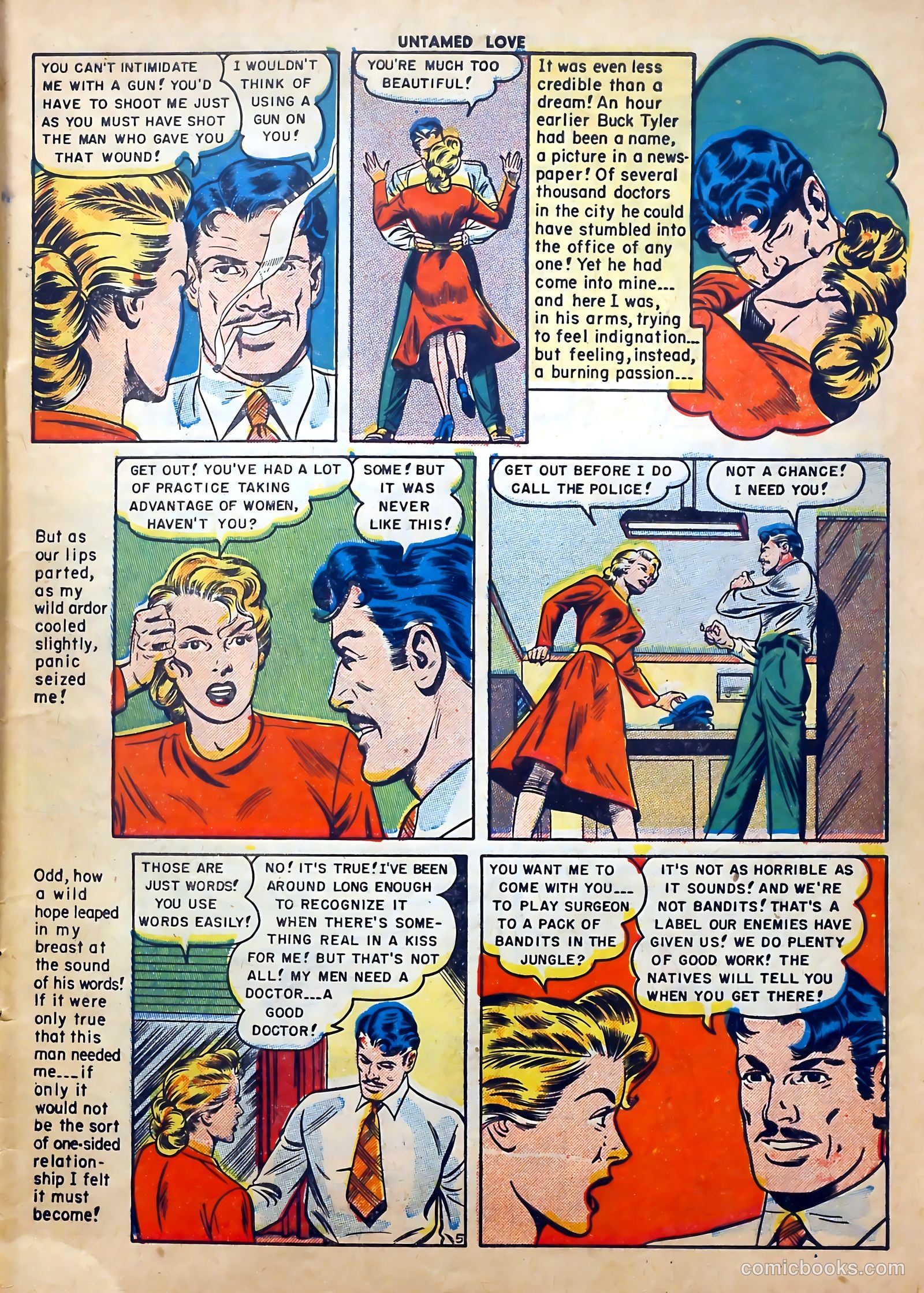 Untamed Love #5 (1950) — page 7 of 52