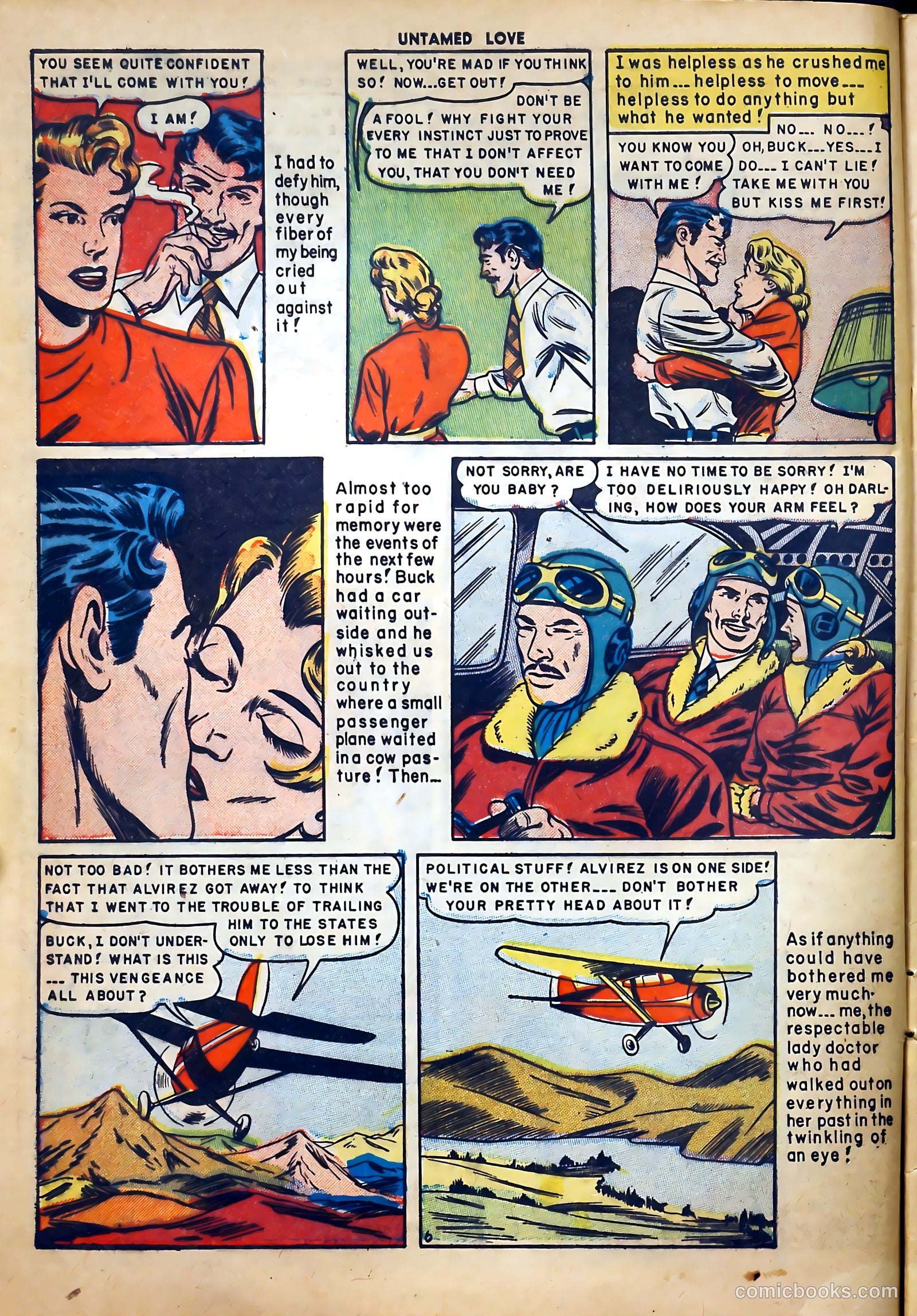 Untamed Love #5 (1950) — page 8 of 52