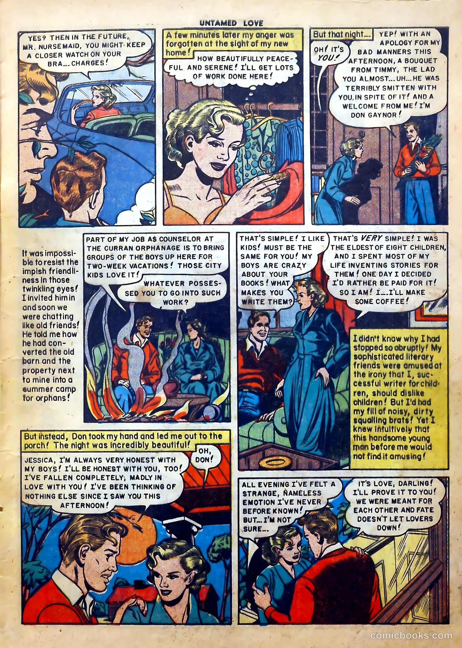 Untamed Love #5 (1950) — page 13 of 52