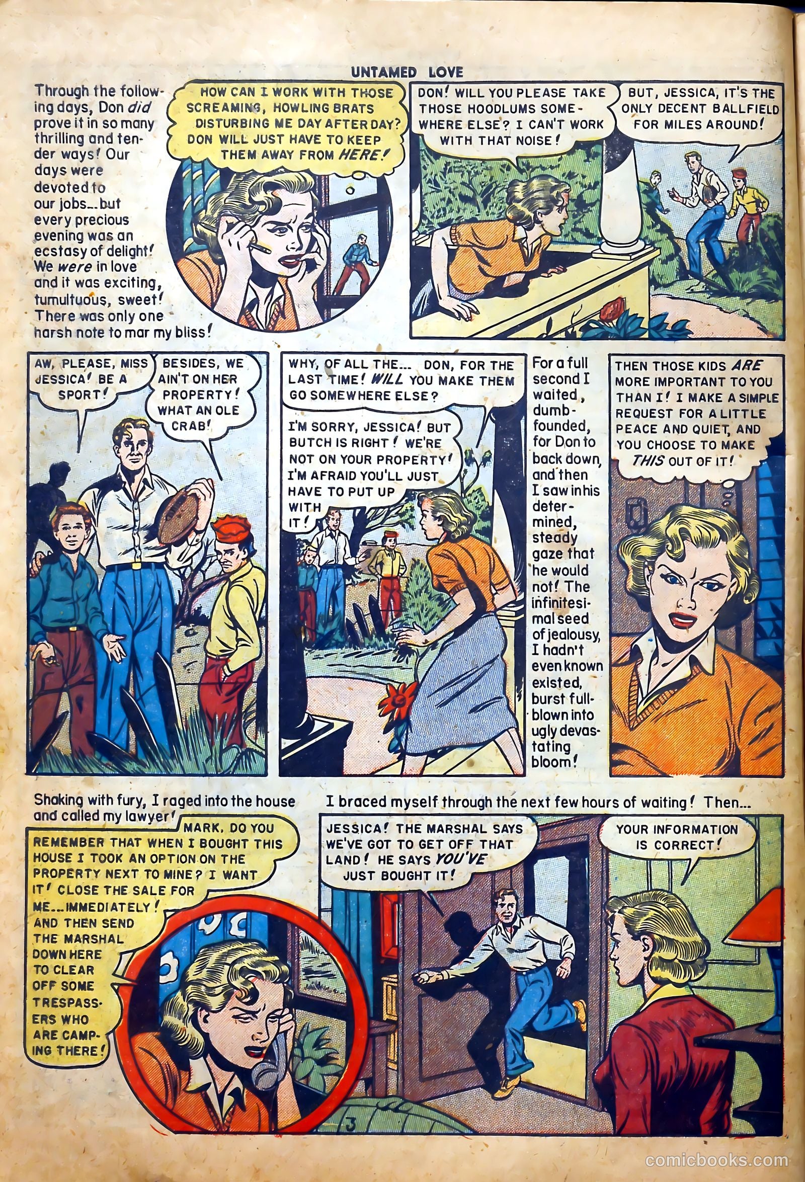 Untamed Love #5 (1950) — page 14 of 52