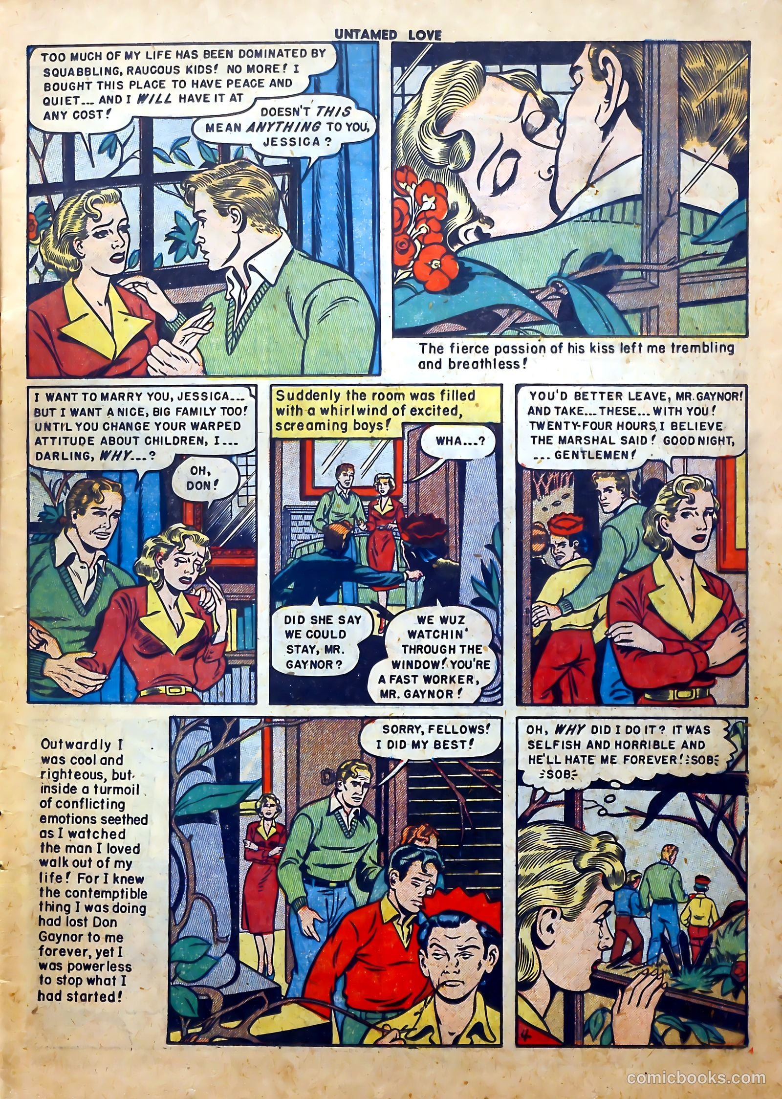 Untamed Love #5 (1950) — page 15 of 52