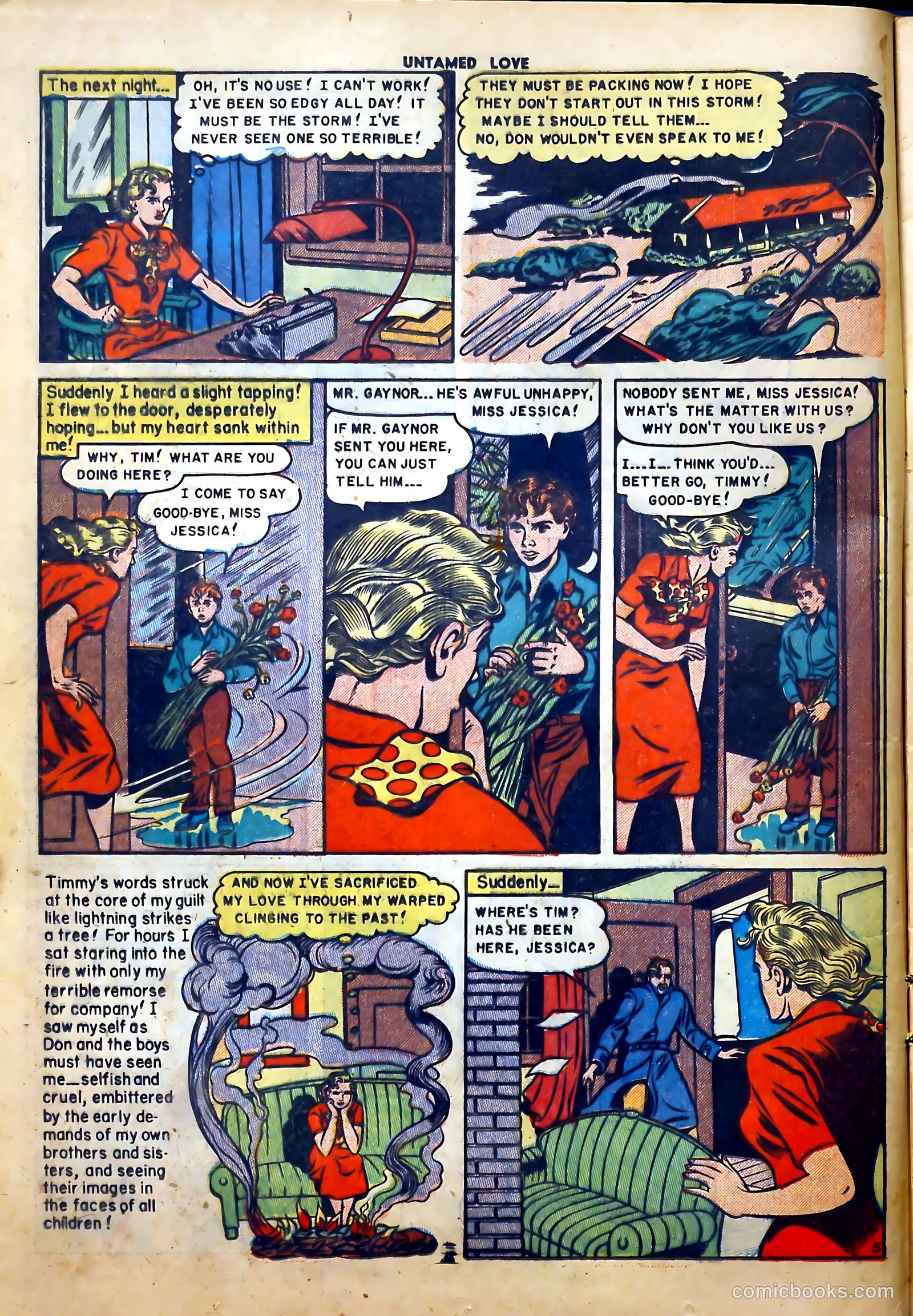 Untamed Love #5 (1950) — page 16 of 52