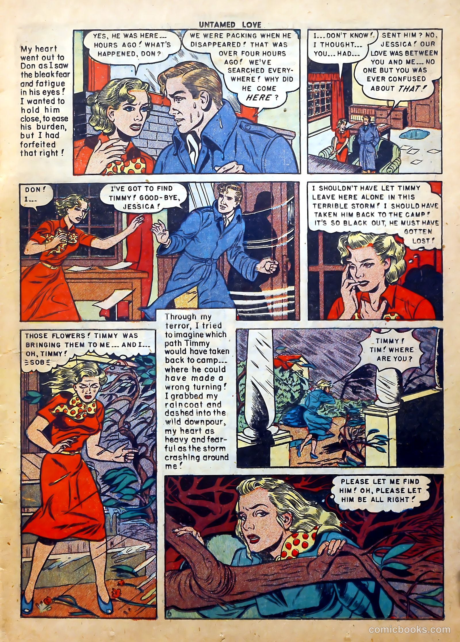 Untamed Love #5 (1950) — page 17 of 52