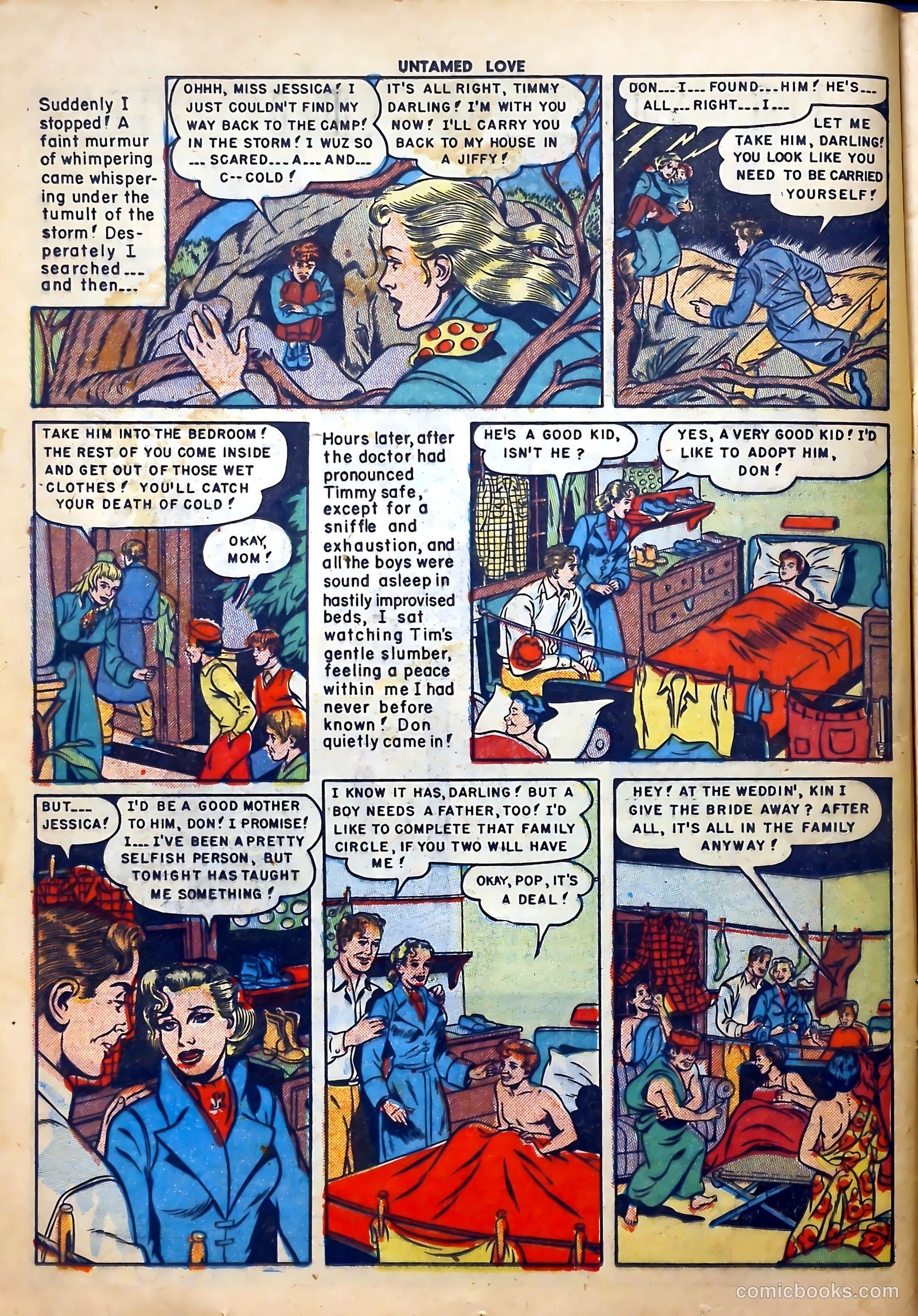 Untamed Love #5 (1950) — page 18 of 52