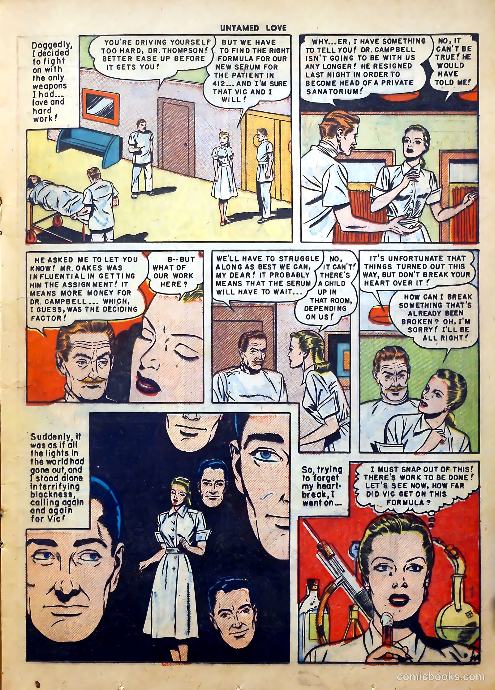 Untamed Love #5 (1950) — page 23 of 52