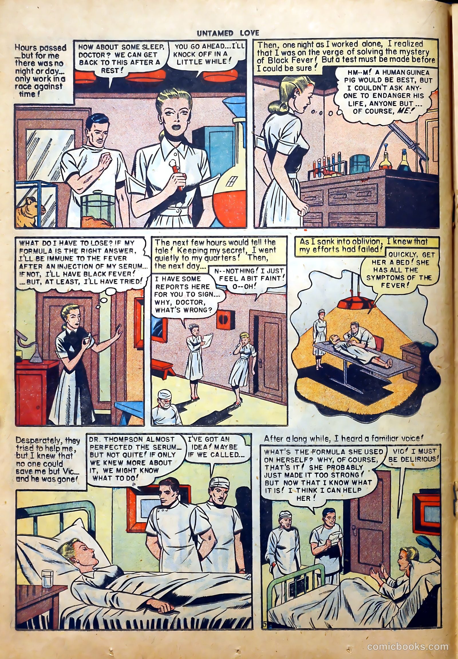 Untamed Love #5 (1950) — page 24 of 52