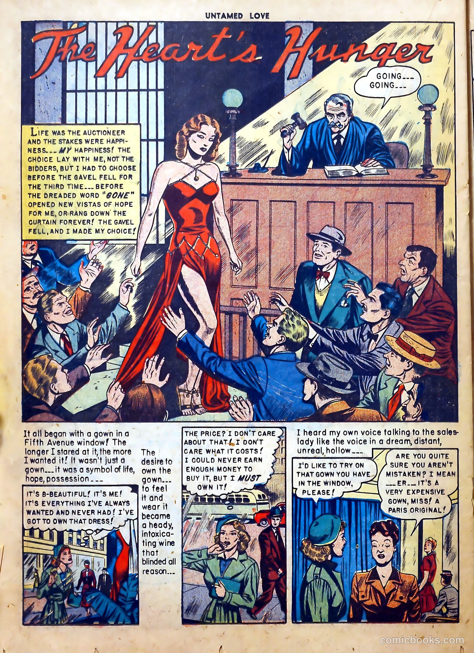 Untamed Love #5 (1950) — page 28 of 52