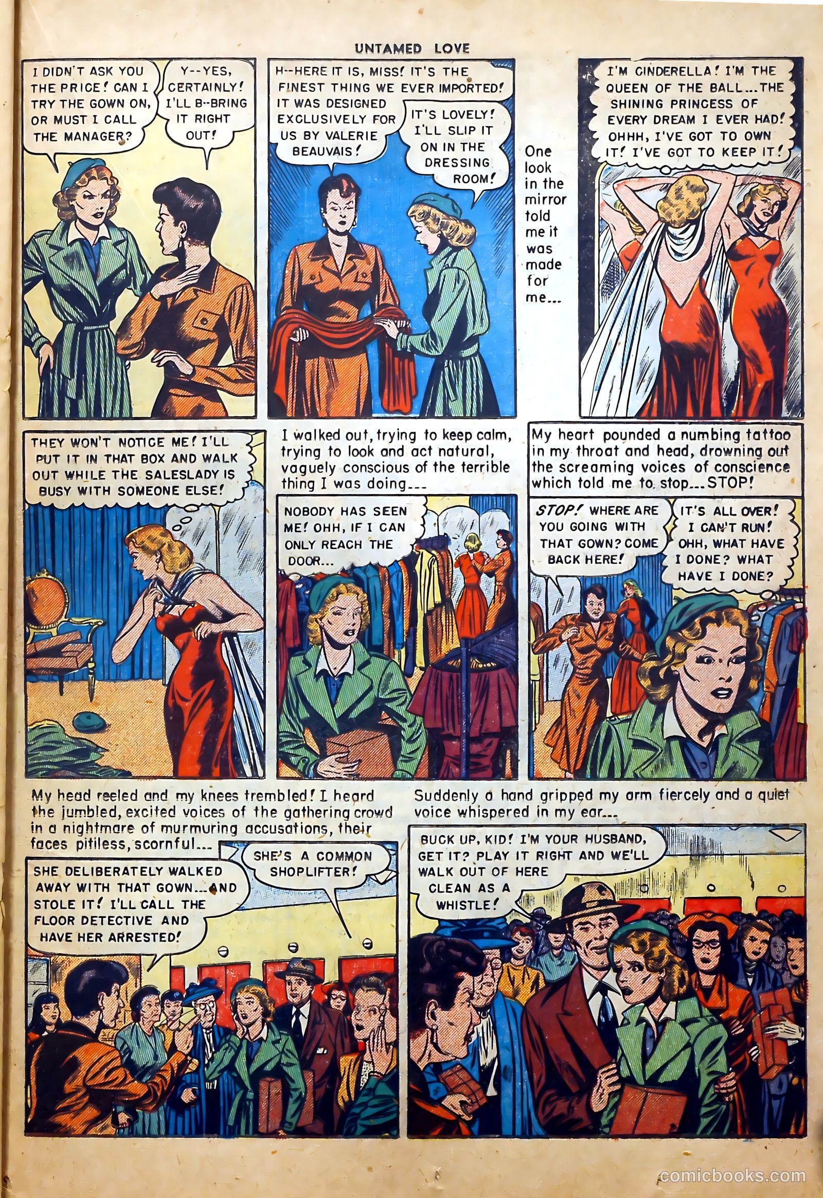 Untamed Love #5 (1950) — page 29 of 52