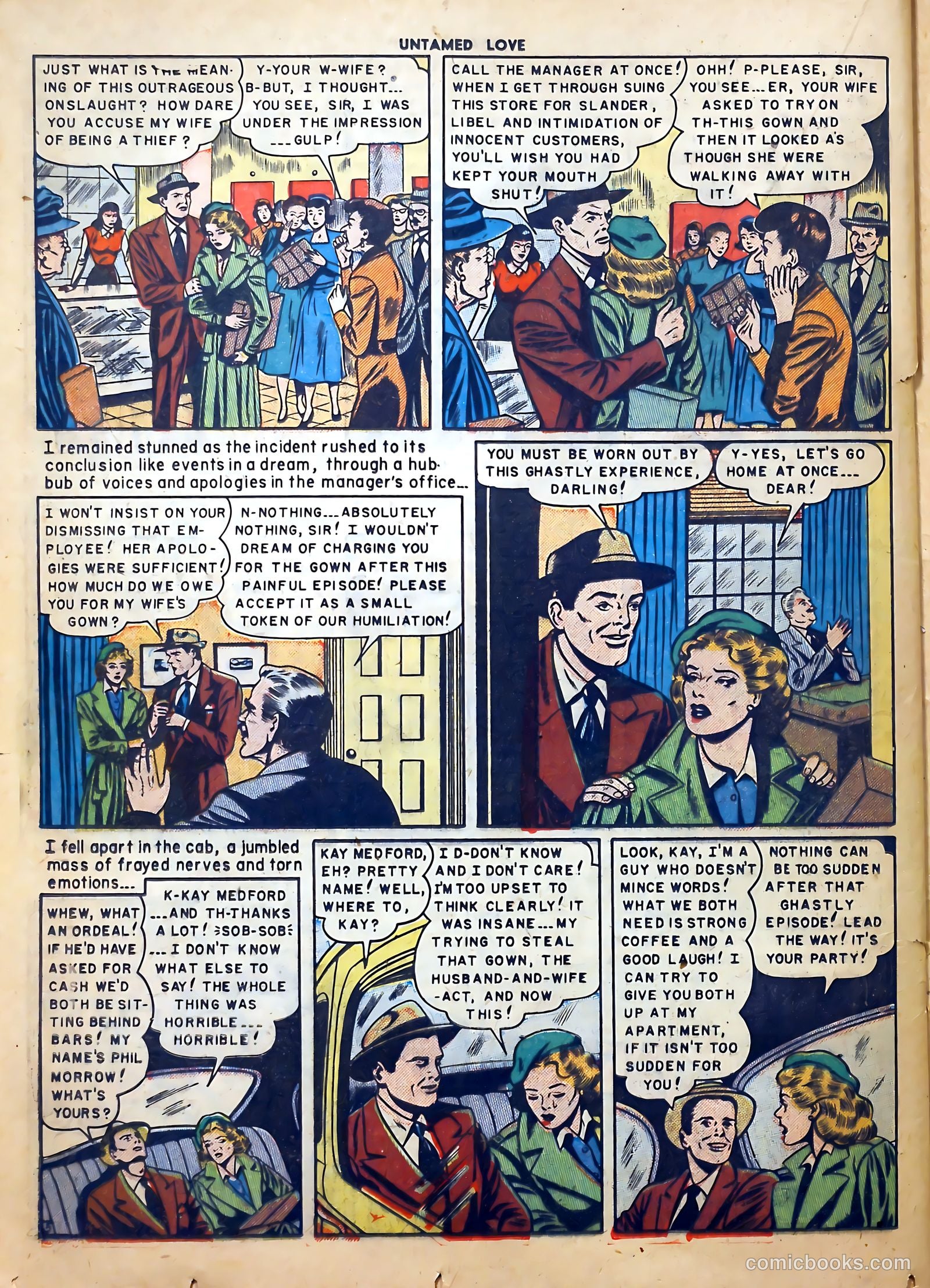 Untamed Love #5 (1950) — page 30 of 52