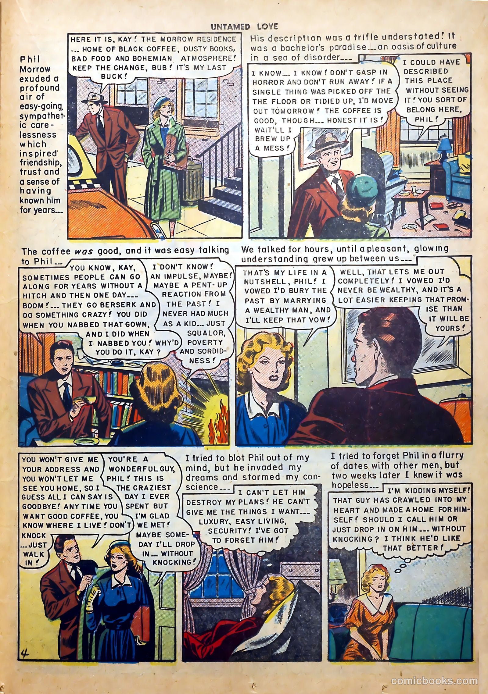 Untamed Love #5 (1950) — page 31 of 52