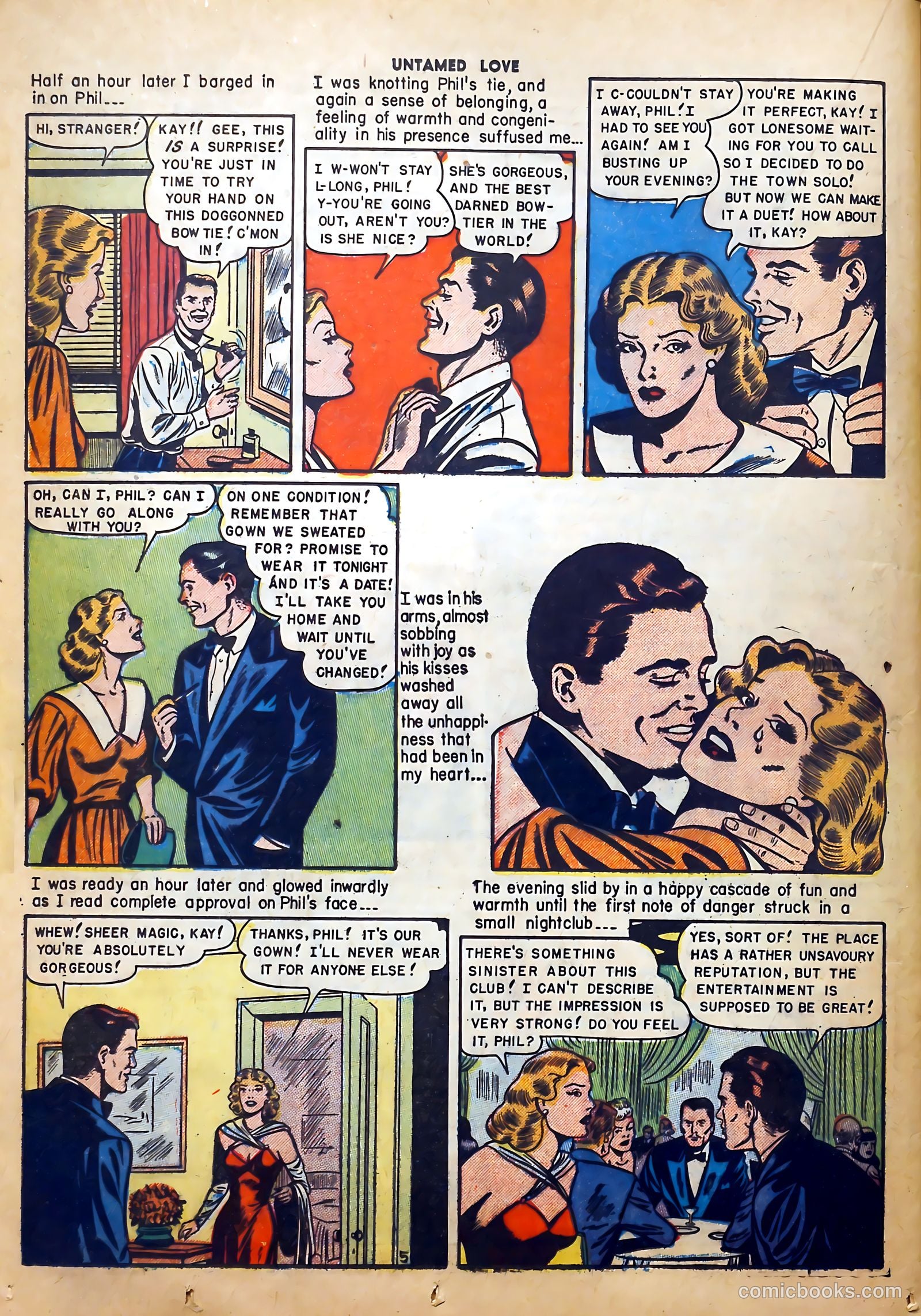 Untamed Love #5 (1950) — page 32 of 52