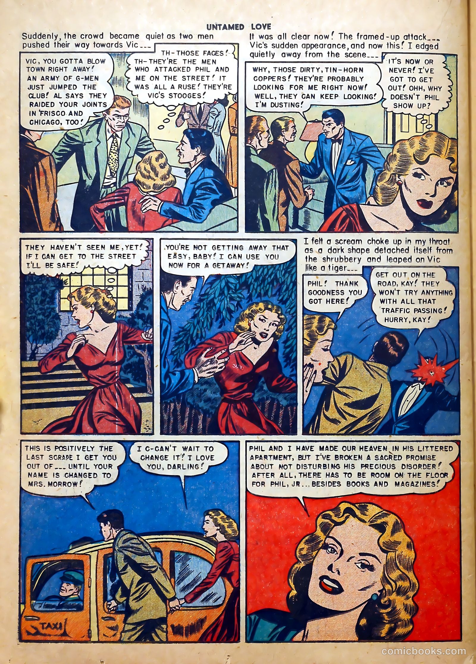 Untamed Love #5 (1950) — page 36 of 52