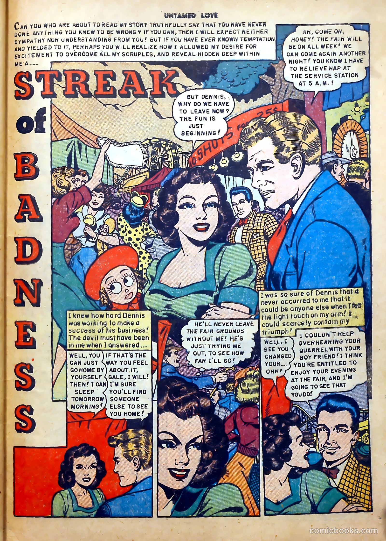 Untamed Love #5 (1950) — page 41 of 52