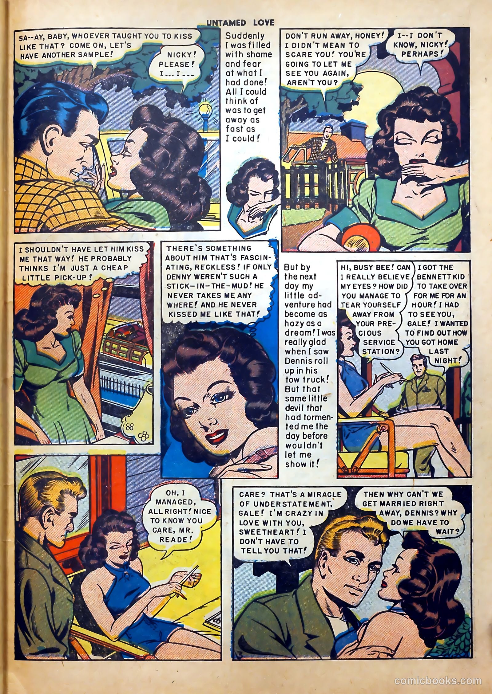 Untamed Love #5 (1950) — page 43 of 52