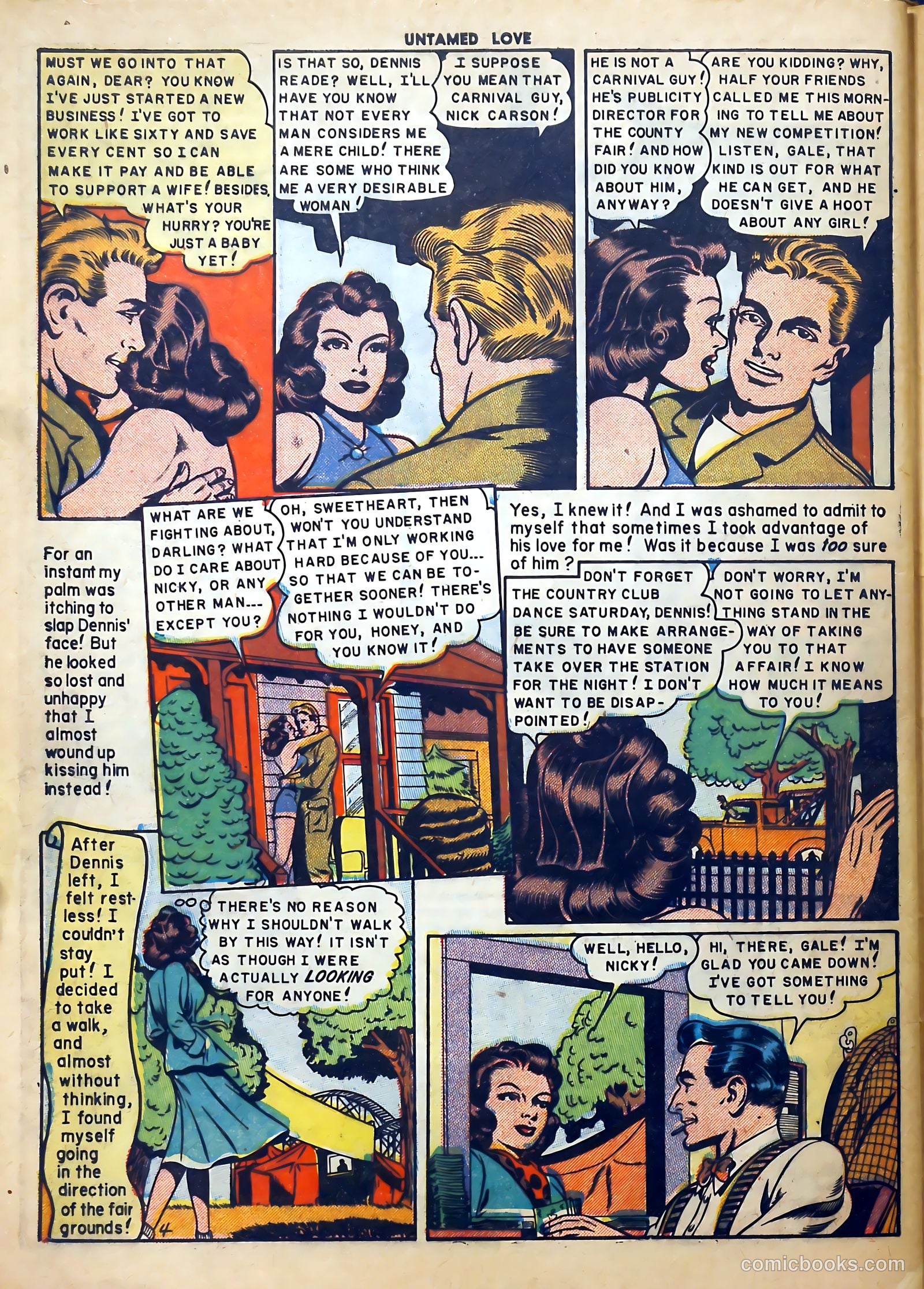 Untamed Love #5 (1950) — page 44 of 52