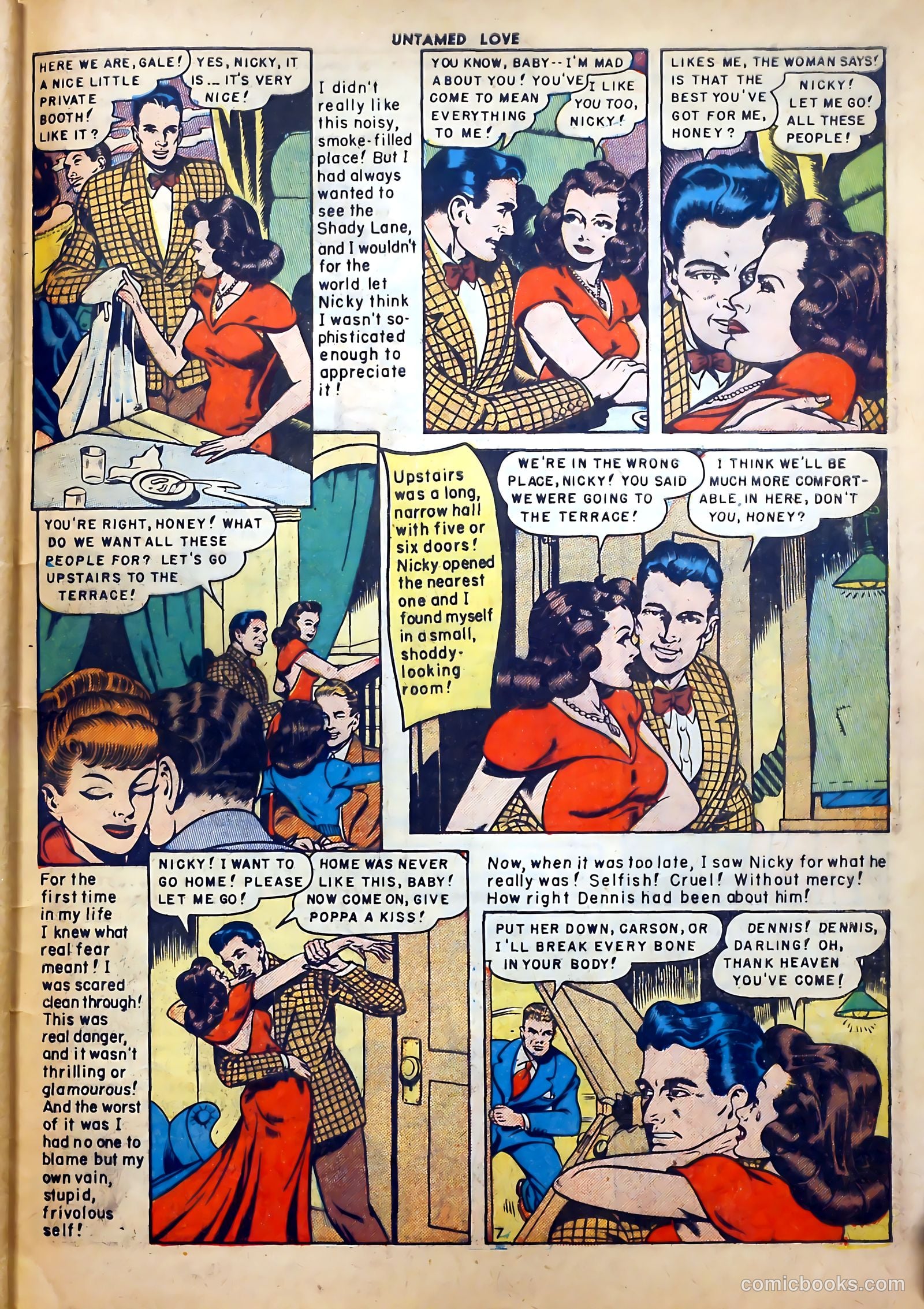 Untamed Love #5 (1950) — page 47 of 52