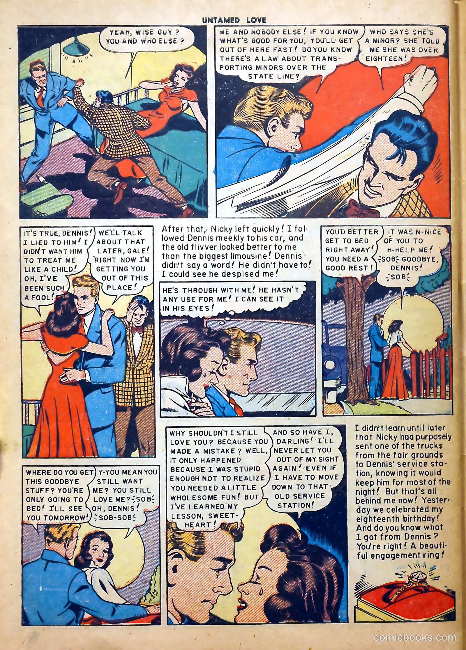 Untamed Love #5 (1950) — page 48 of 52