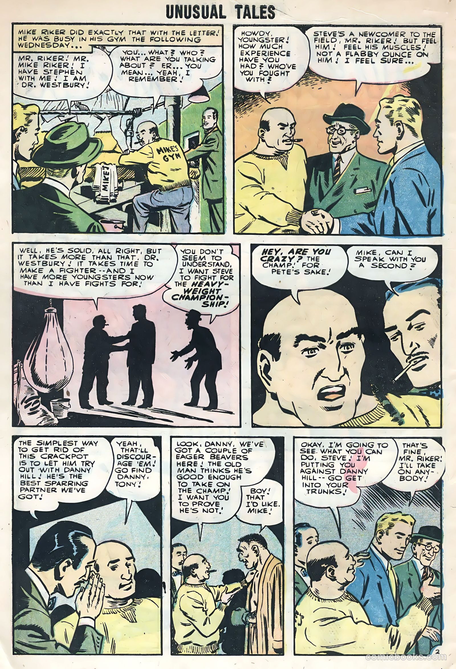 Unusual Tales #1 (1955) — page 4 of 36