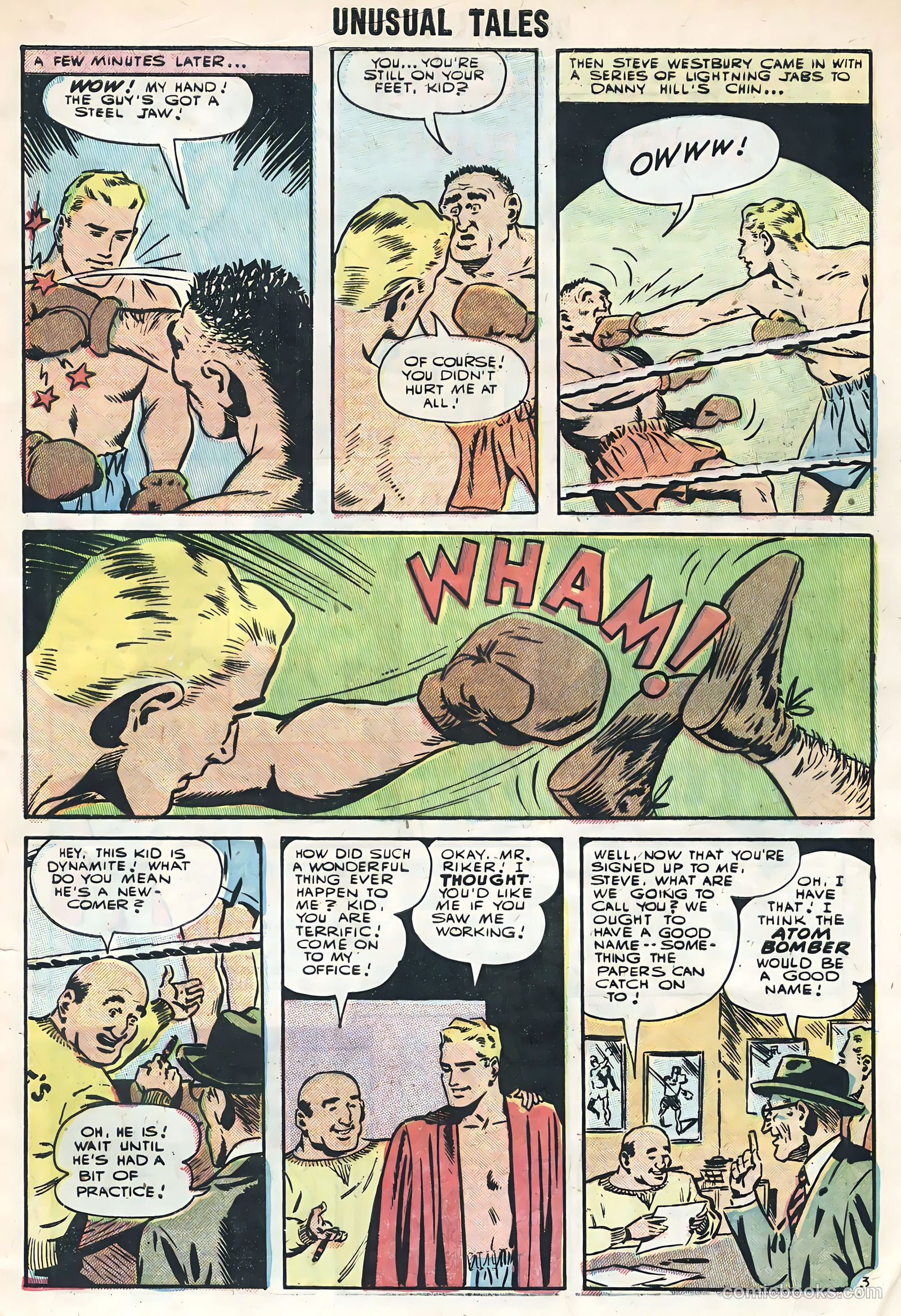 Unusual Tales #1 (1955) — page 5 of 36
