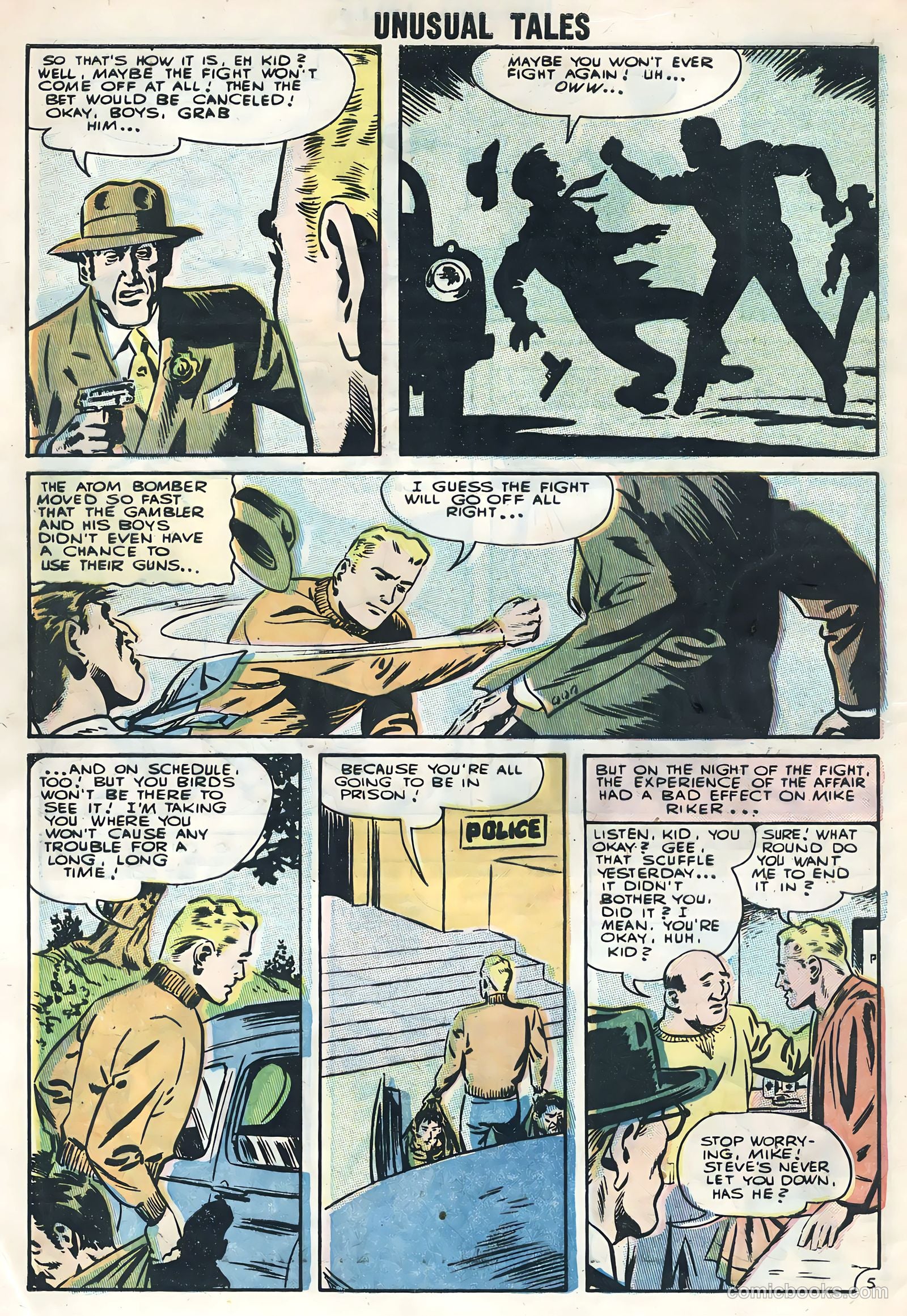 Unusual Tales #1 (1955) — page 8 of 36