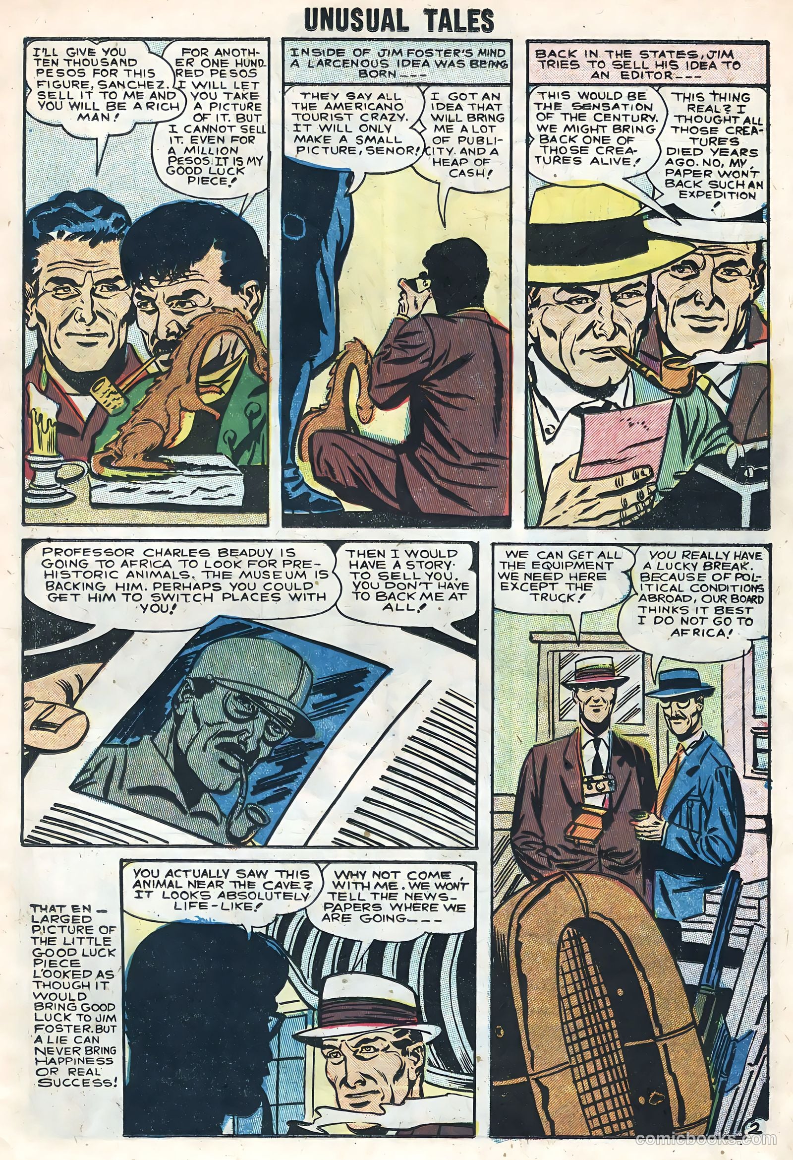Unusual Tales #1 (1955) — page 11 of 36