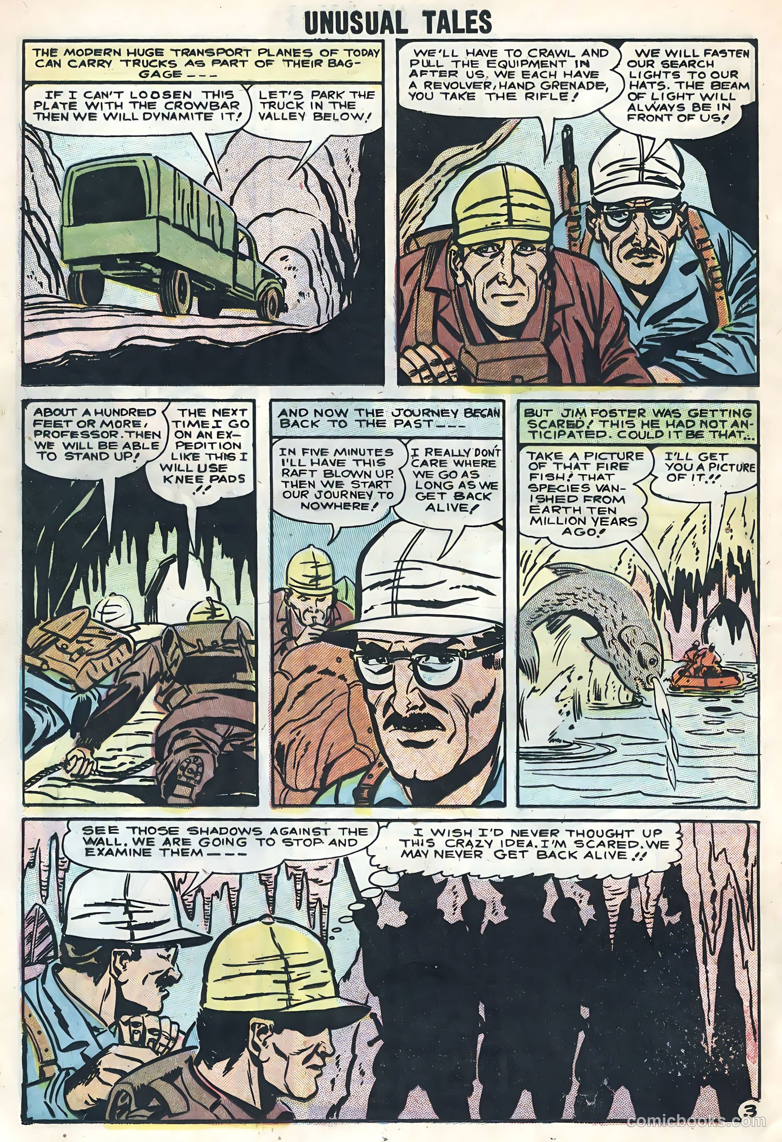 Unusual Tales #1 (1955) — page 12 of 36
