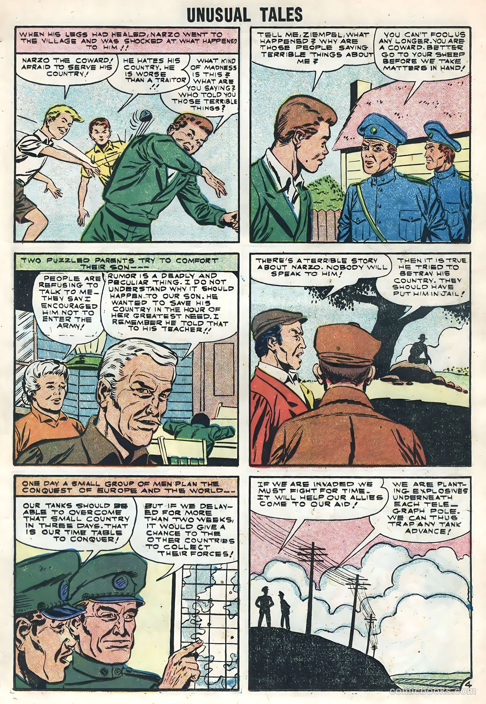 Unusual Tales #1 (1955) — page 19 of 36