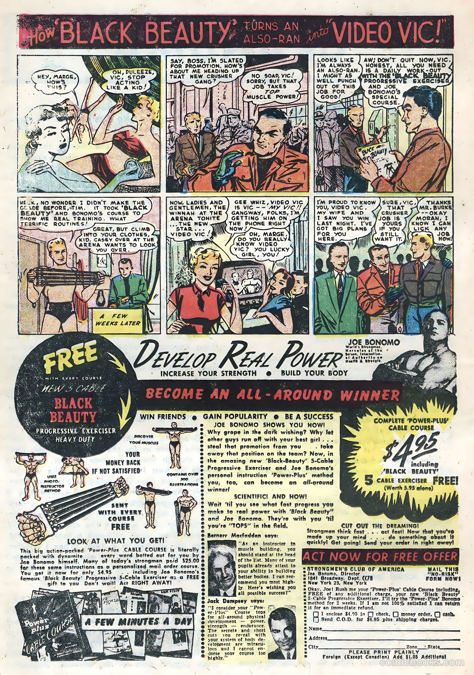 Unusual Tales #1 (1955) — page 22 of 36