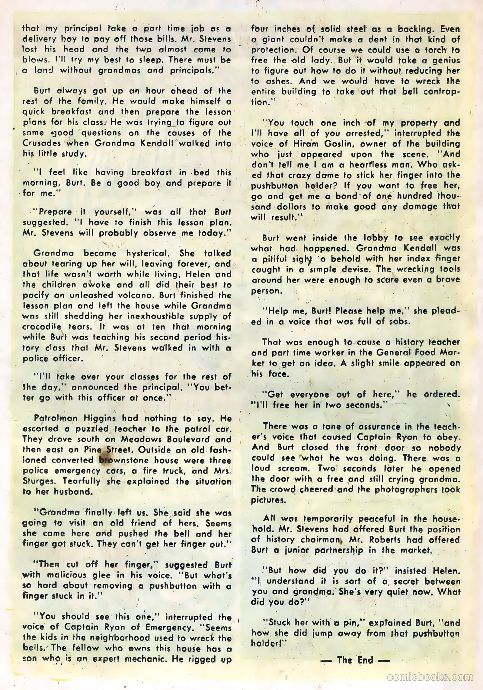 Unusual Tales #1 (1955) — page 23 of 36