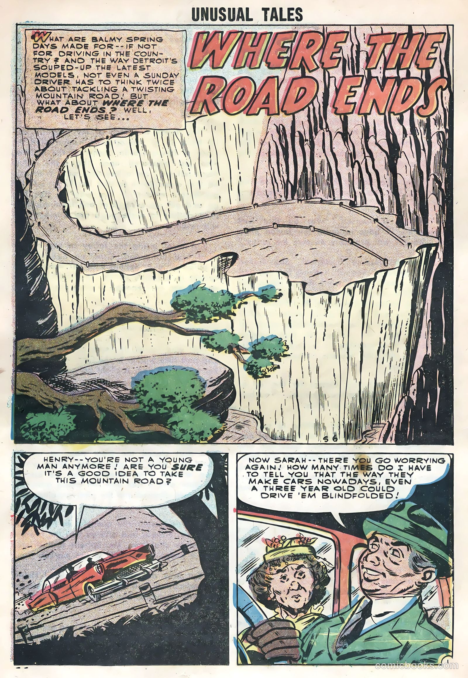 Unusual Tales #1 (1955) — page 24 of 36