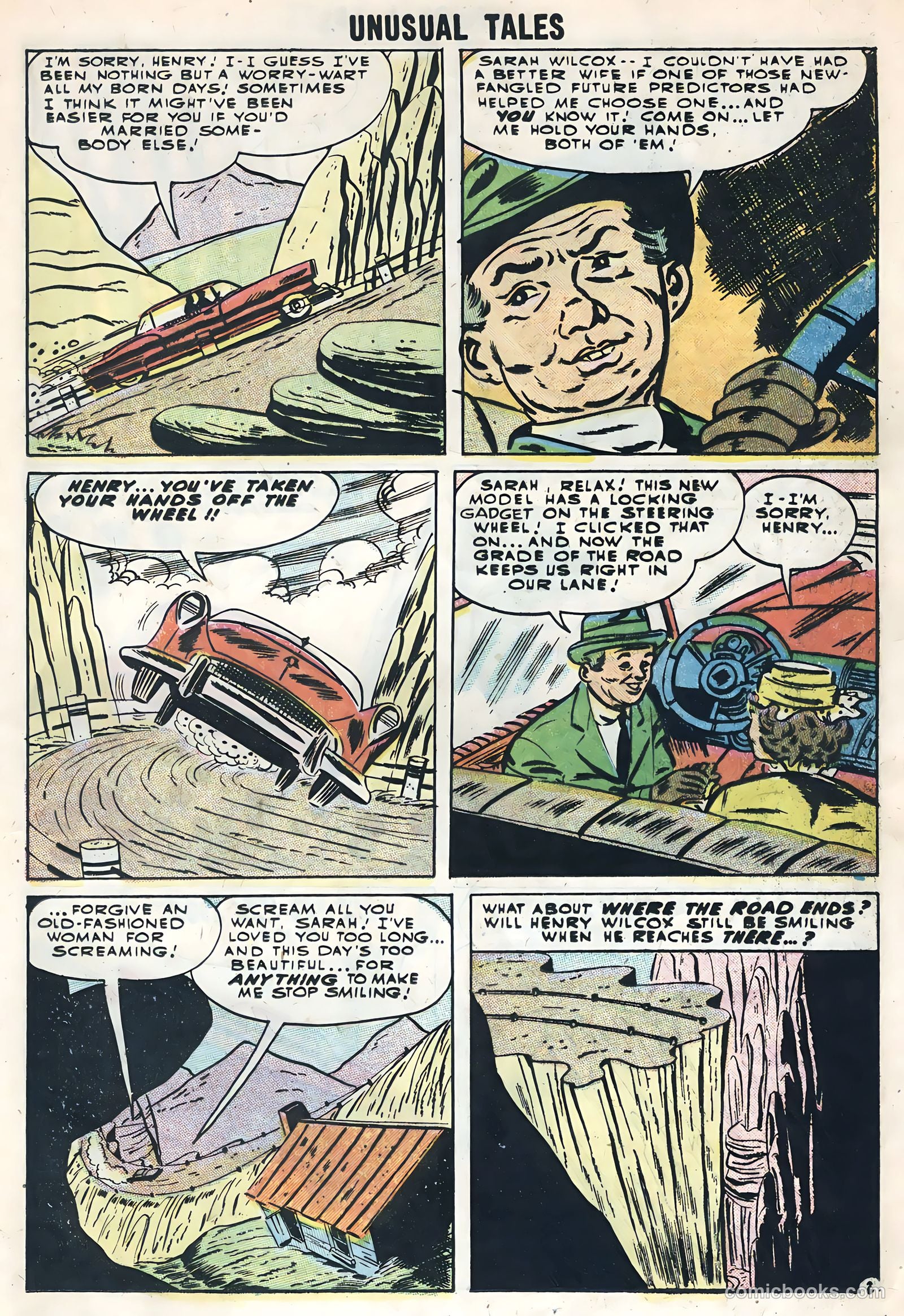 Unusual Tales #1 (1955) — page 25 of 36