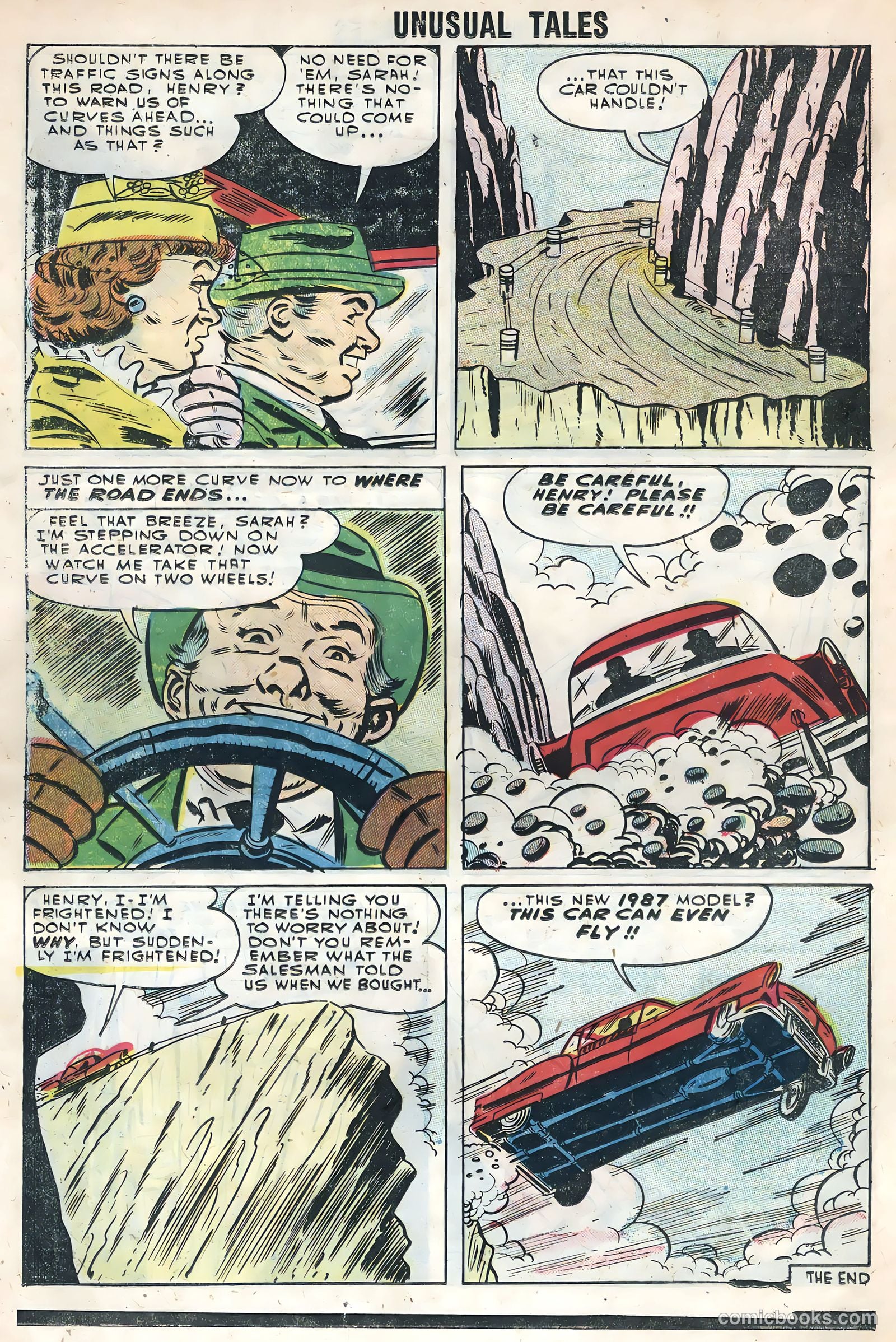 Unusual Tales #1 (1955) — page 26 of 36