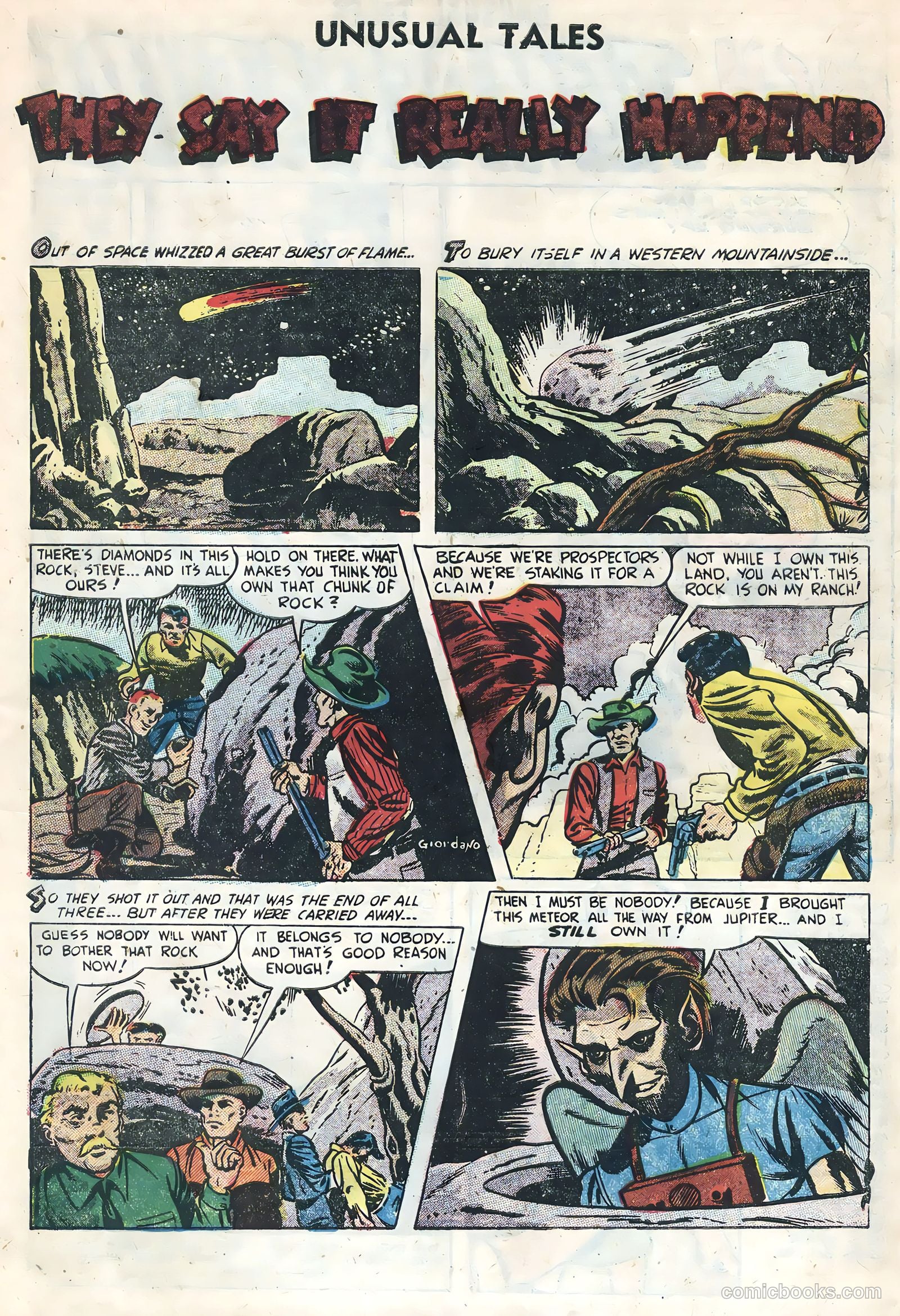 Unusual Tales #1 (1955) — page 27 of 36