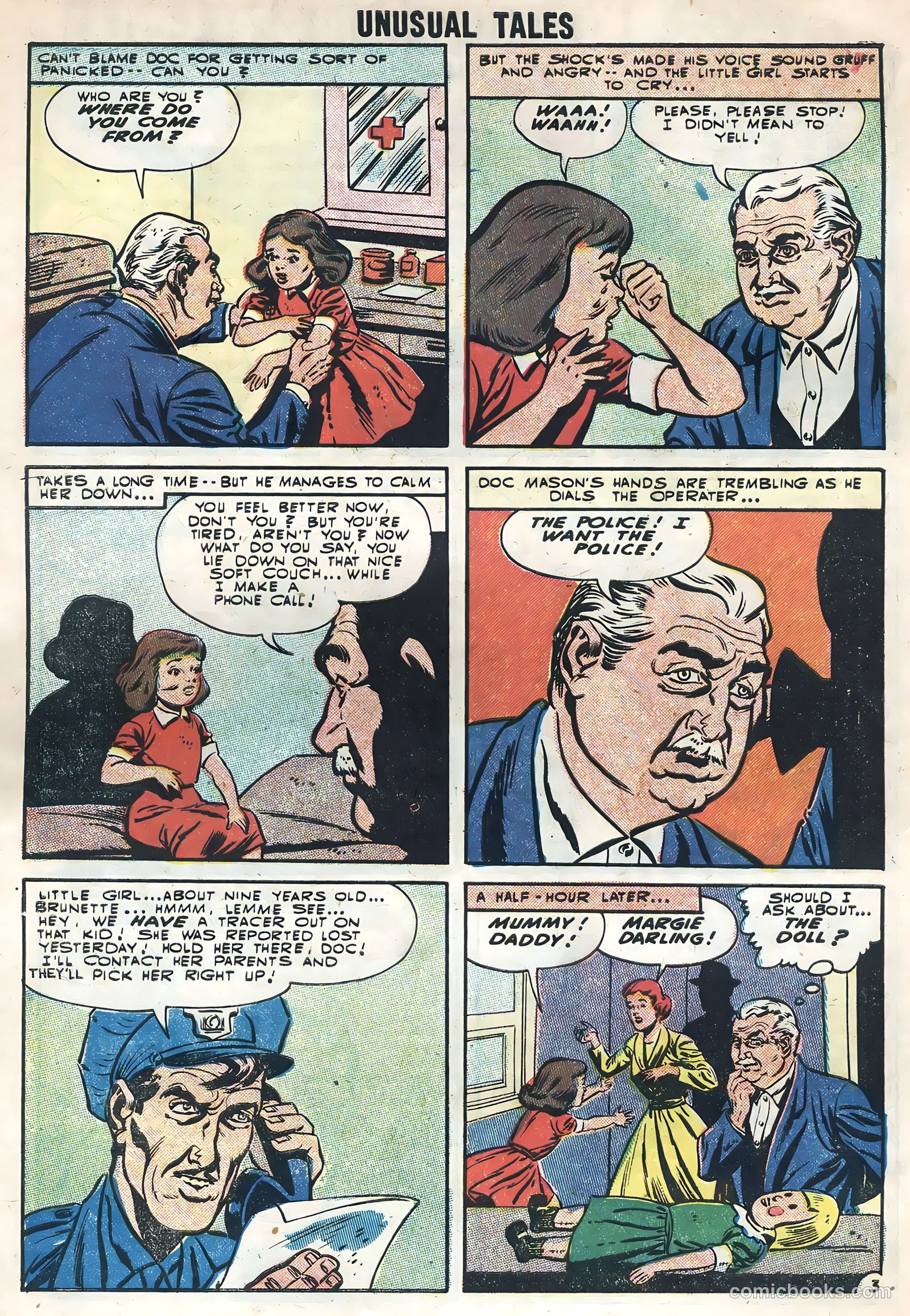 Unusual Tales #1 (1955) — page 30 of 36
