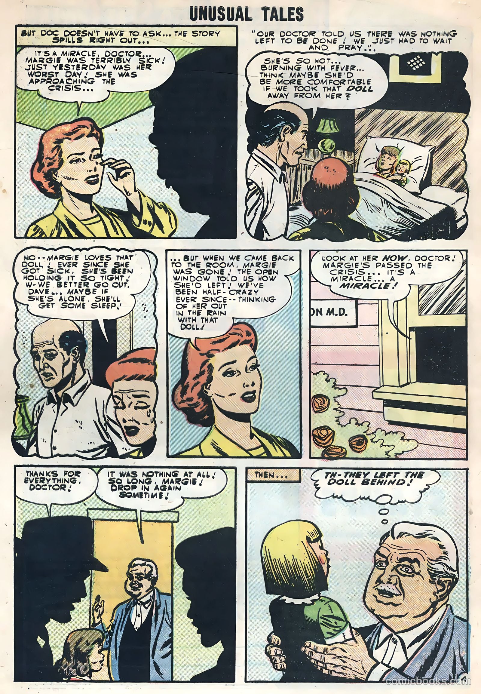 Unusual Tales #1 (1955) — page 32 of 36