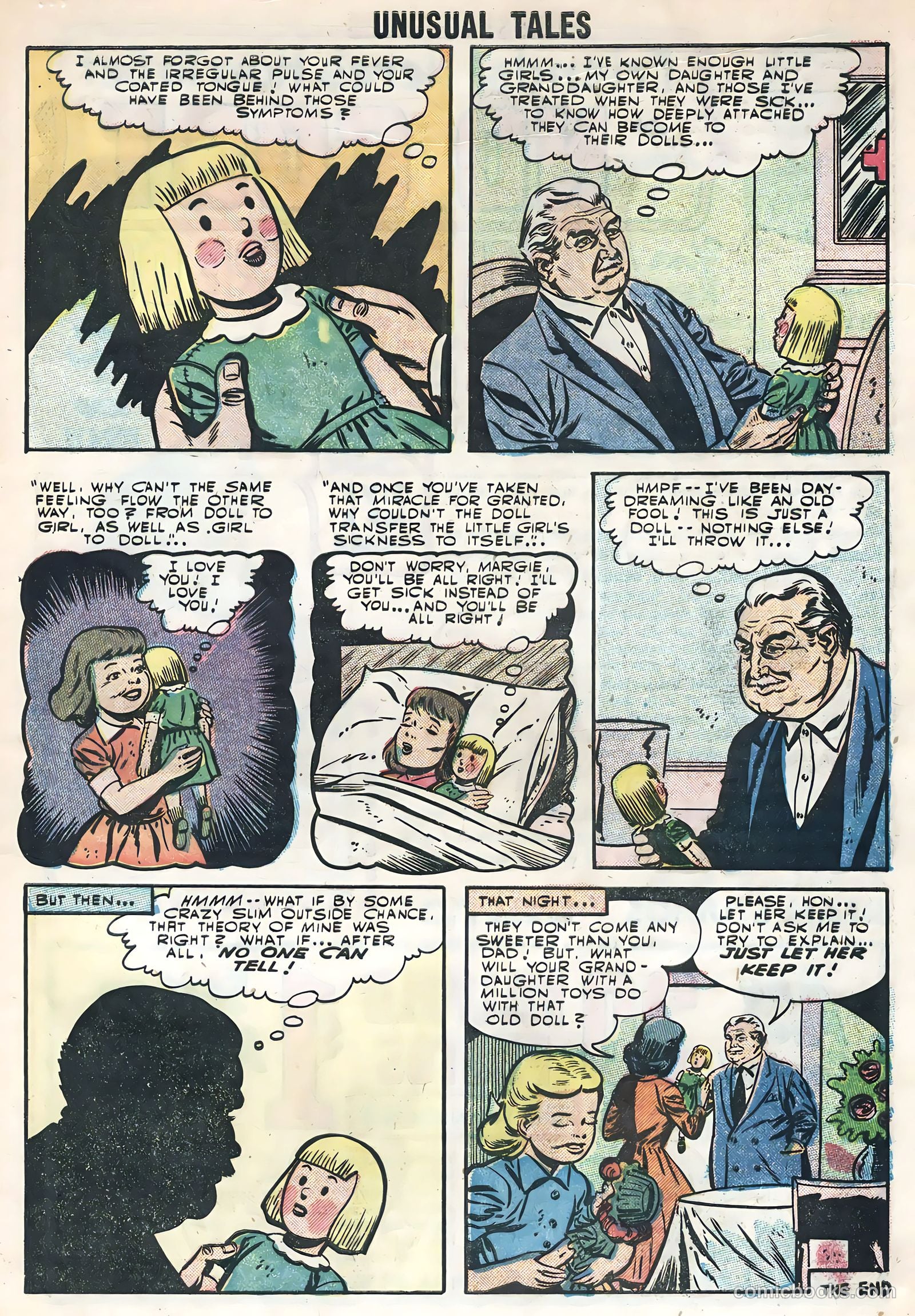 Unusual Tales #1 (1955) — page 33 of 36