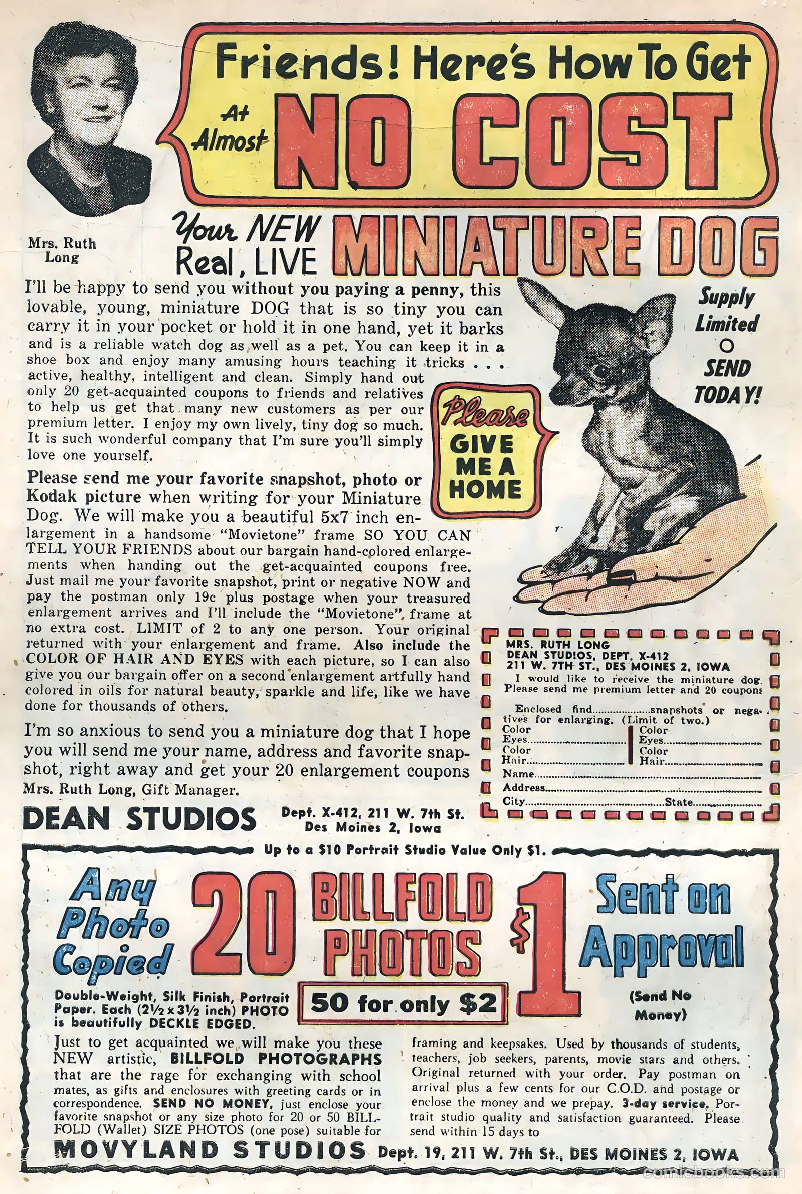 Unusual Tales #1 (1955) — page 34 of 36