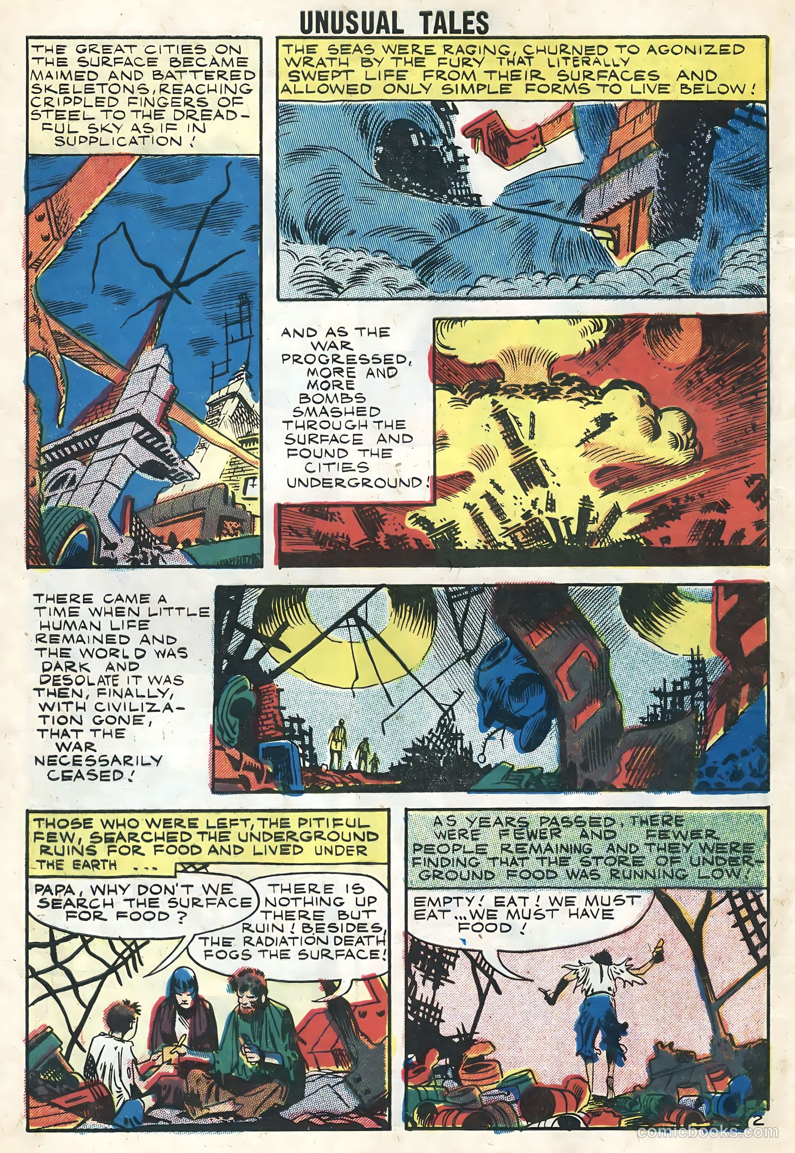 Unusual Tales #10 (1958) — page 4 of 36