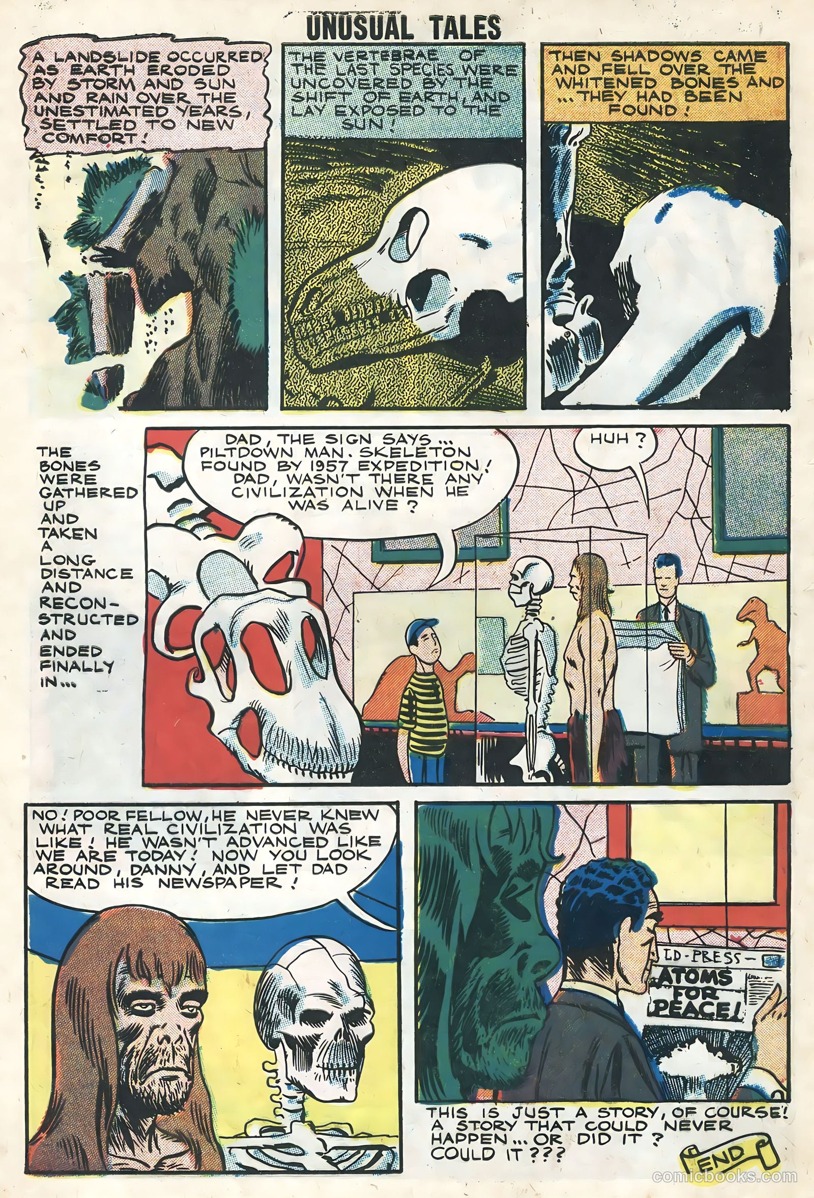 Unusual Tales #10 (1958) — page 8 of 36