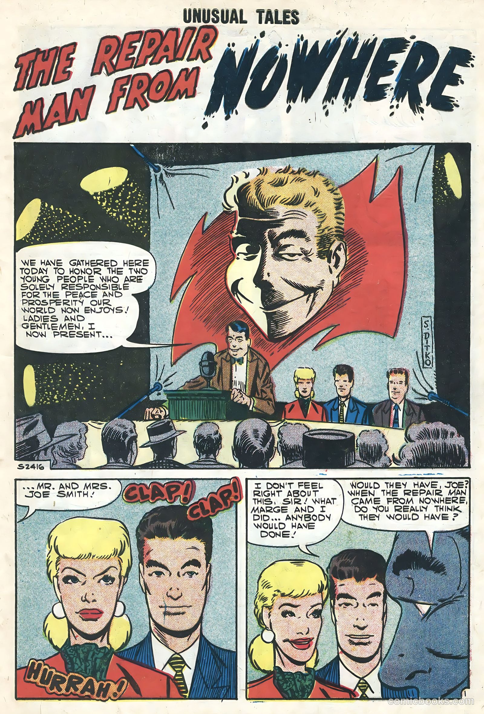 Unusual Tales #10 (1958) — page 9 of 36