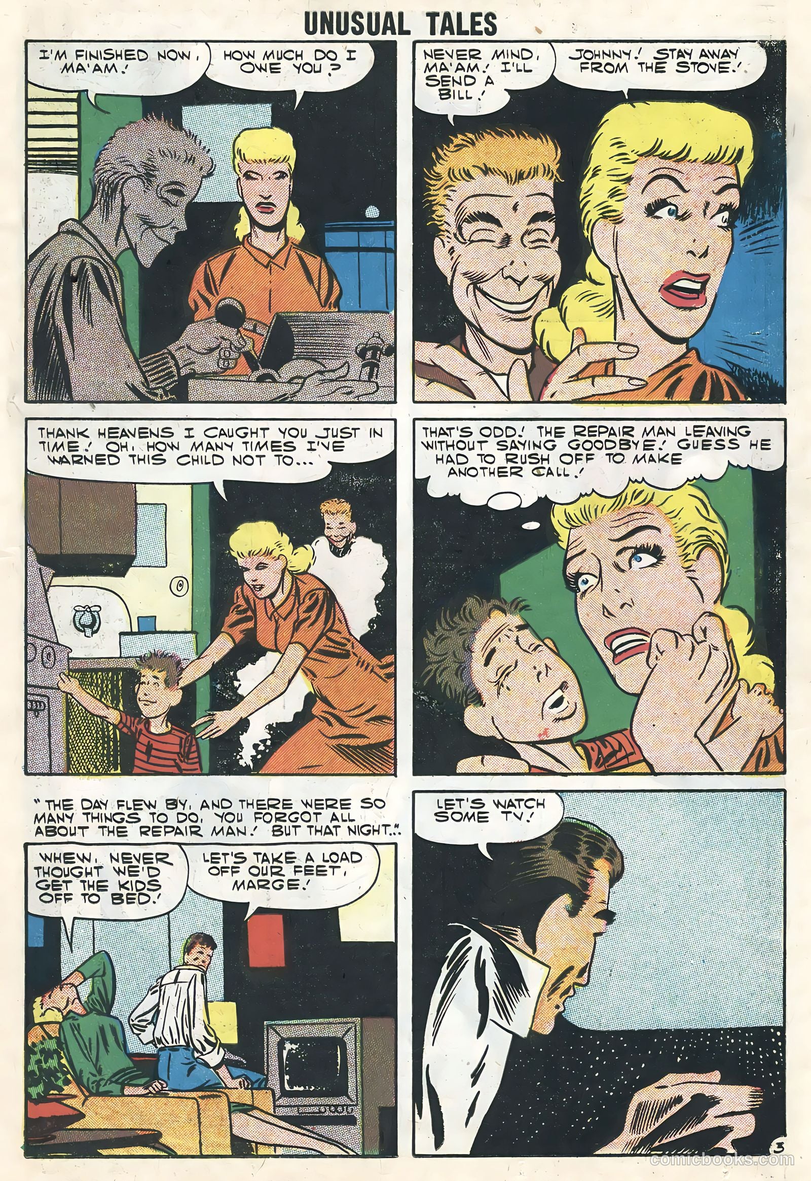 Unusual Tales #10 (1958) — page 11 of 36