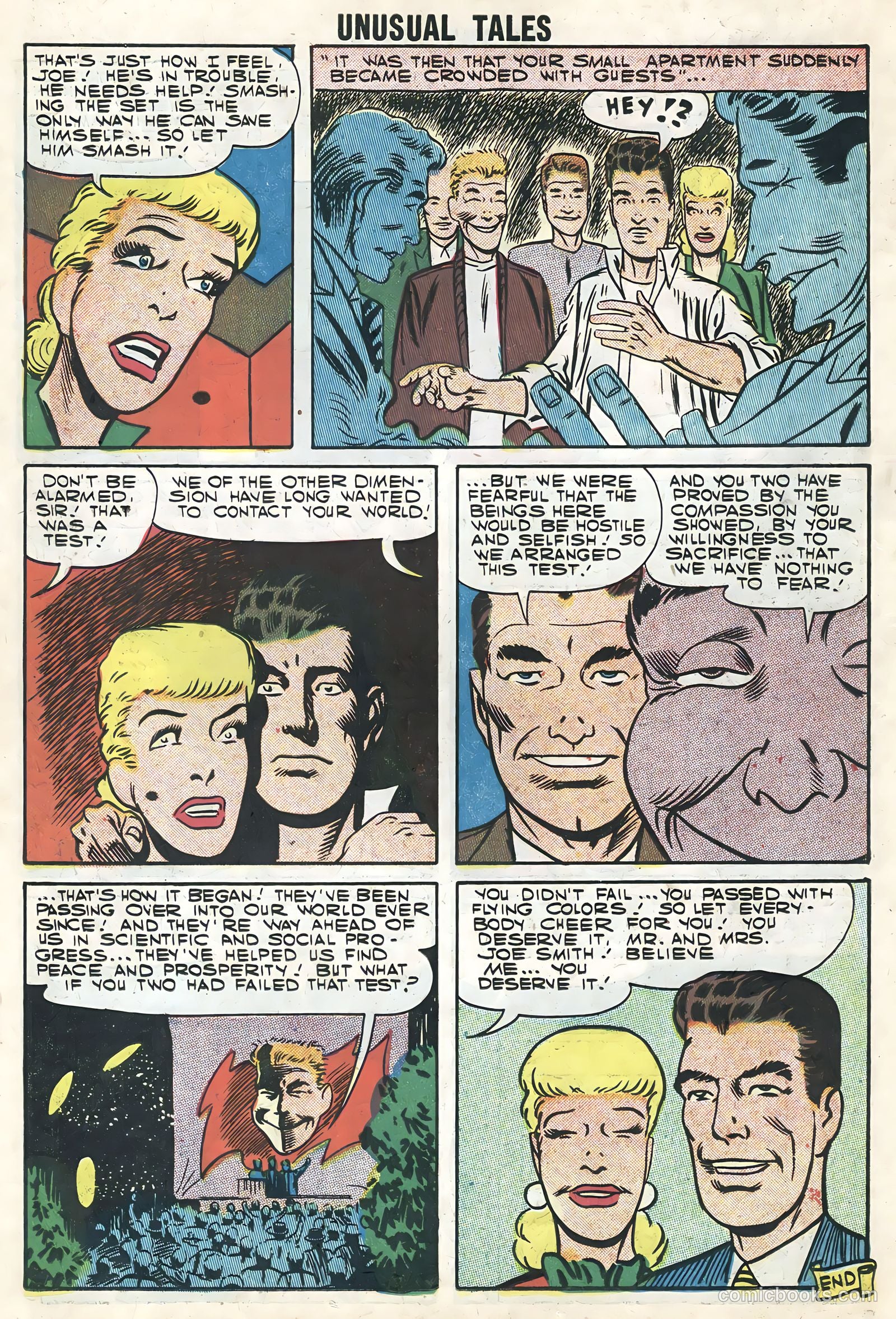 Unusual Tales #10 (1958) — page 14 of 36