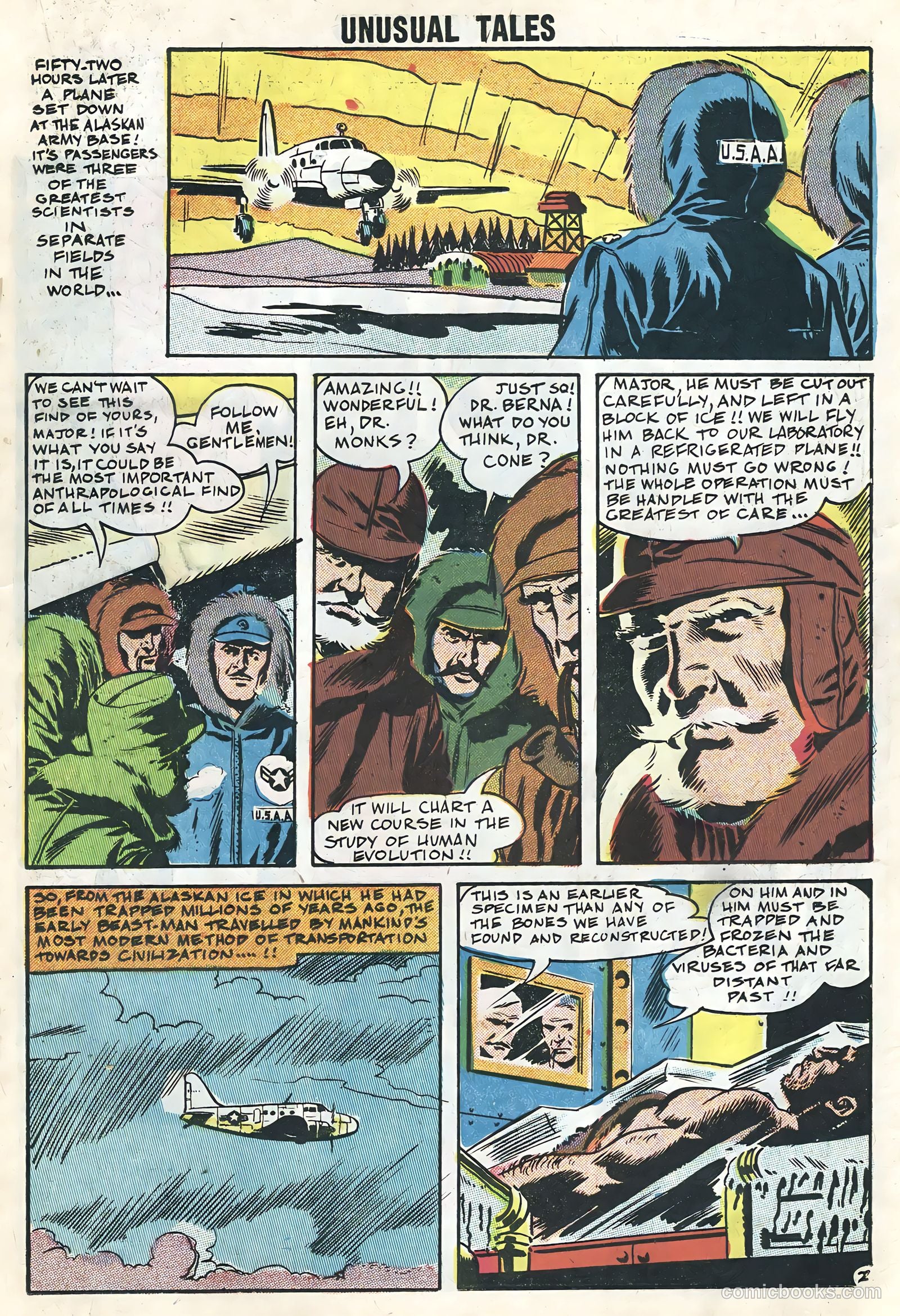 Unusual Tales #10 (1958) — page 19 of 36