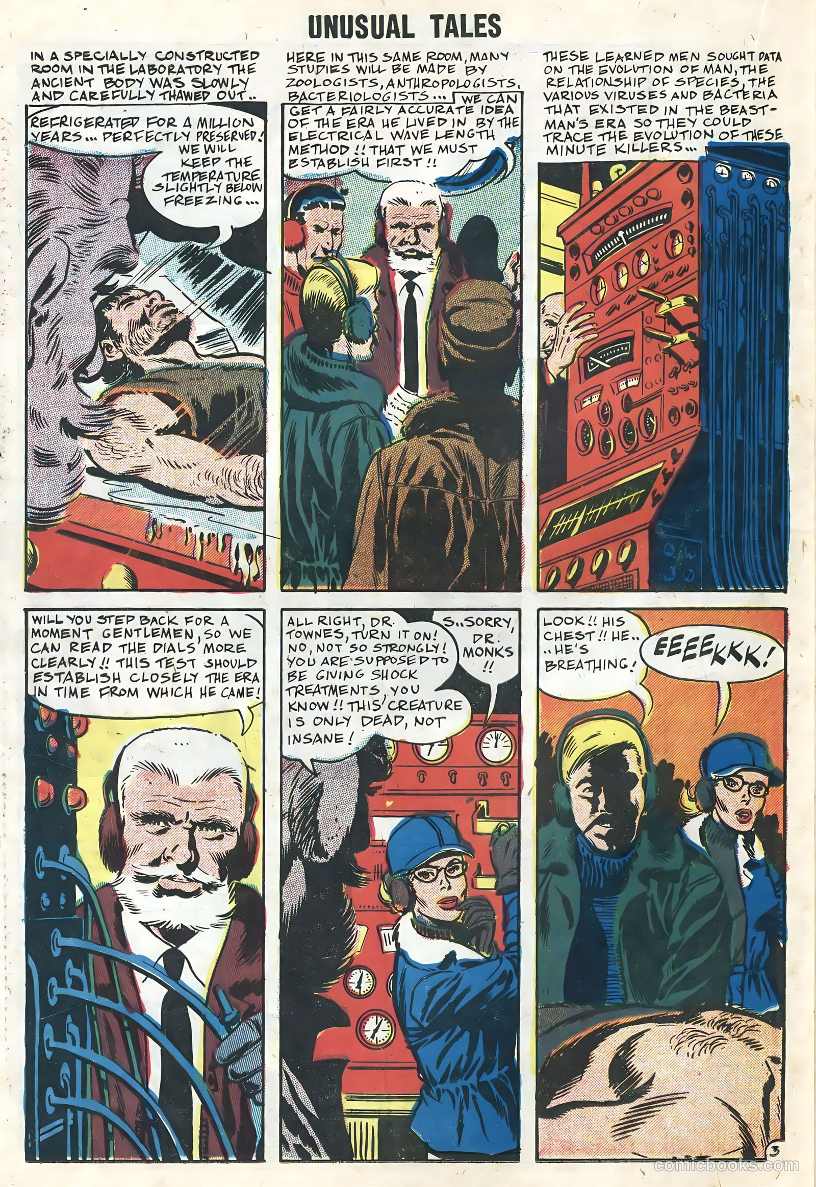 Unusual Tales #10 (1958) — page 20 of 36