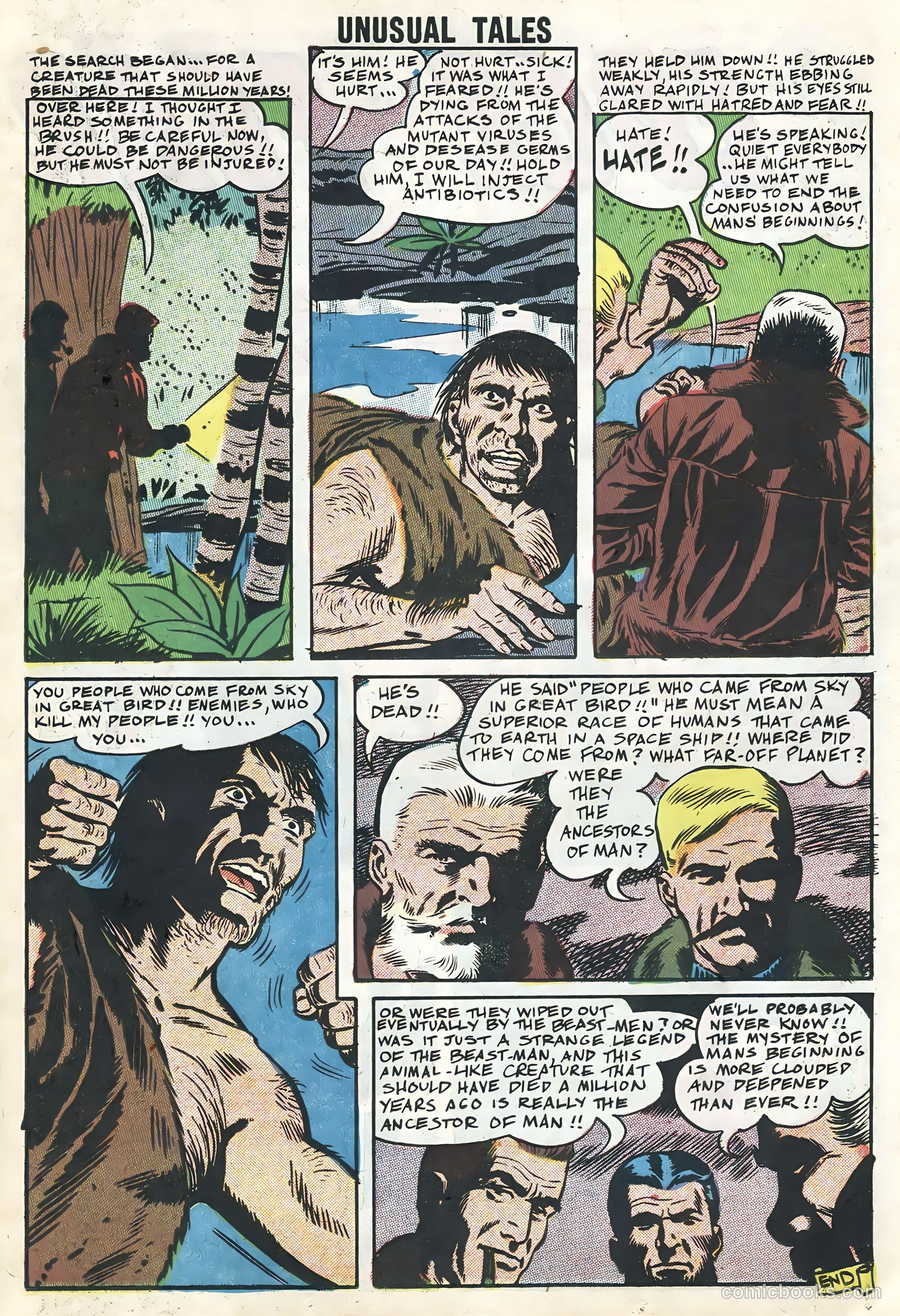 Unusual Tales #10 (1958) — page 23 of 36