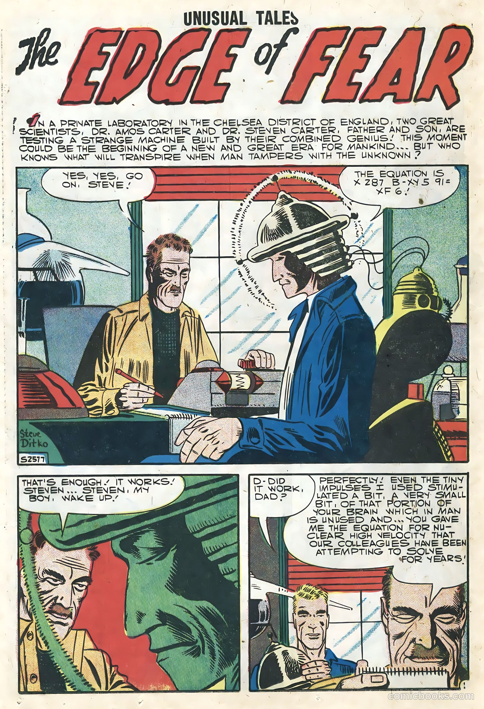 Unusual Tales #10 (1958) — page 24 of 36